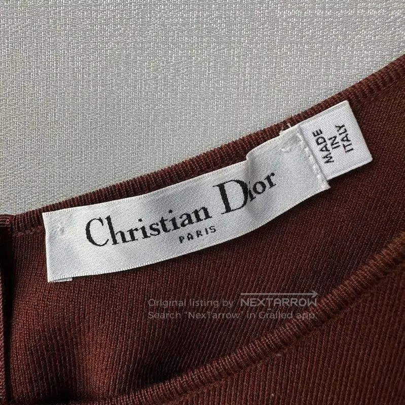 Dior Dior Sleeveless Summer Dress in Red Brown . Size S / US 4 / IT 40 - 6 Thumbnail