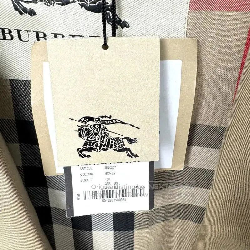 Burberry Burberry Women's Beige Cotton Trench Coat XXL. Size XL / US 12-14 / IT 48-50 - 4 Thumbnail