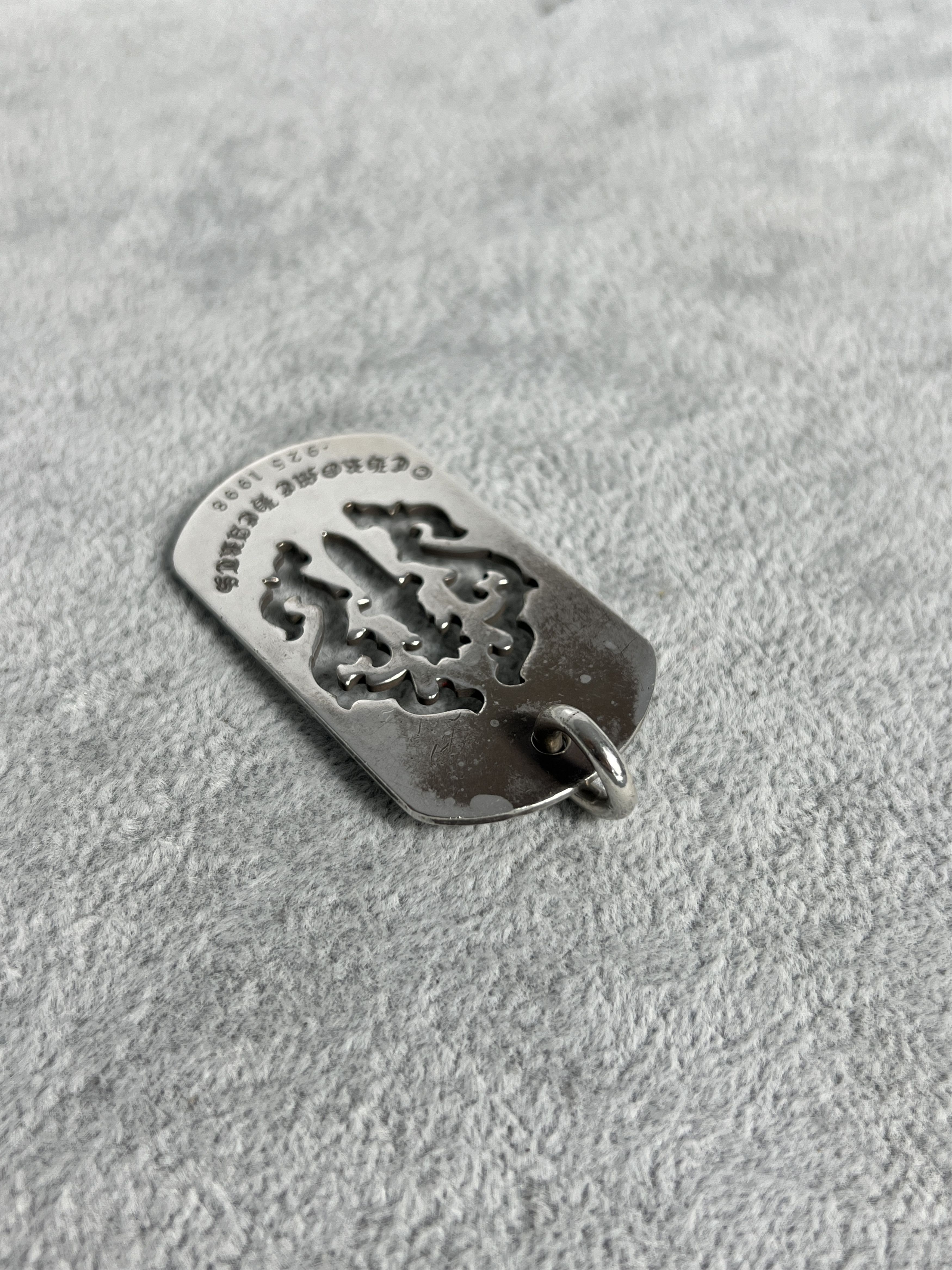 Chrome Hearts Chrome Hearts 1998 Dagger Cut-Out Dog Tag Pendant 925 Silver Size ONE SIZE - 3 Thumbnail