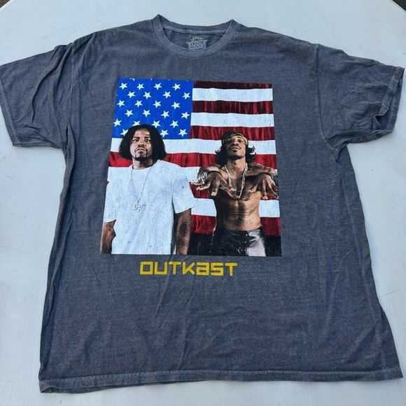 Band Tees × Outkast NEW OUTKAST STANKONIA DARK GREY T-SHIRT SZ SMALL S Size US S / EU 44-46 / 1 - 5 Thumbnail