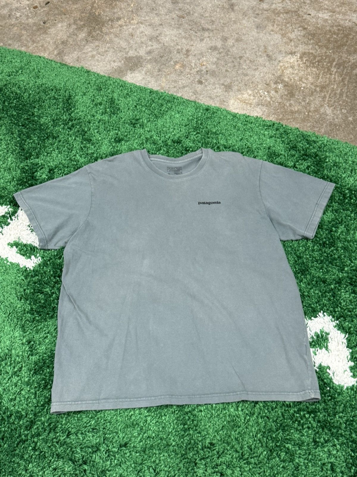 Patagonia Classic Retro Logo Tee Green Sz. XL Short Sleeve