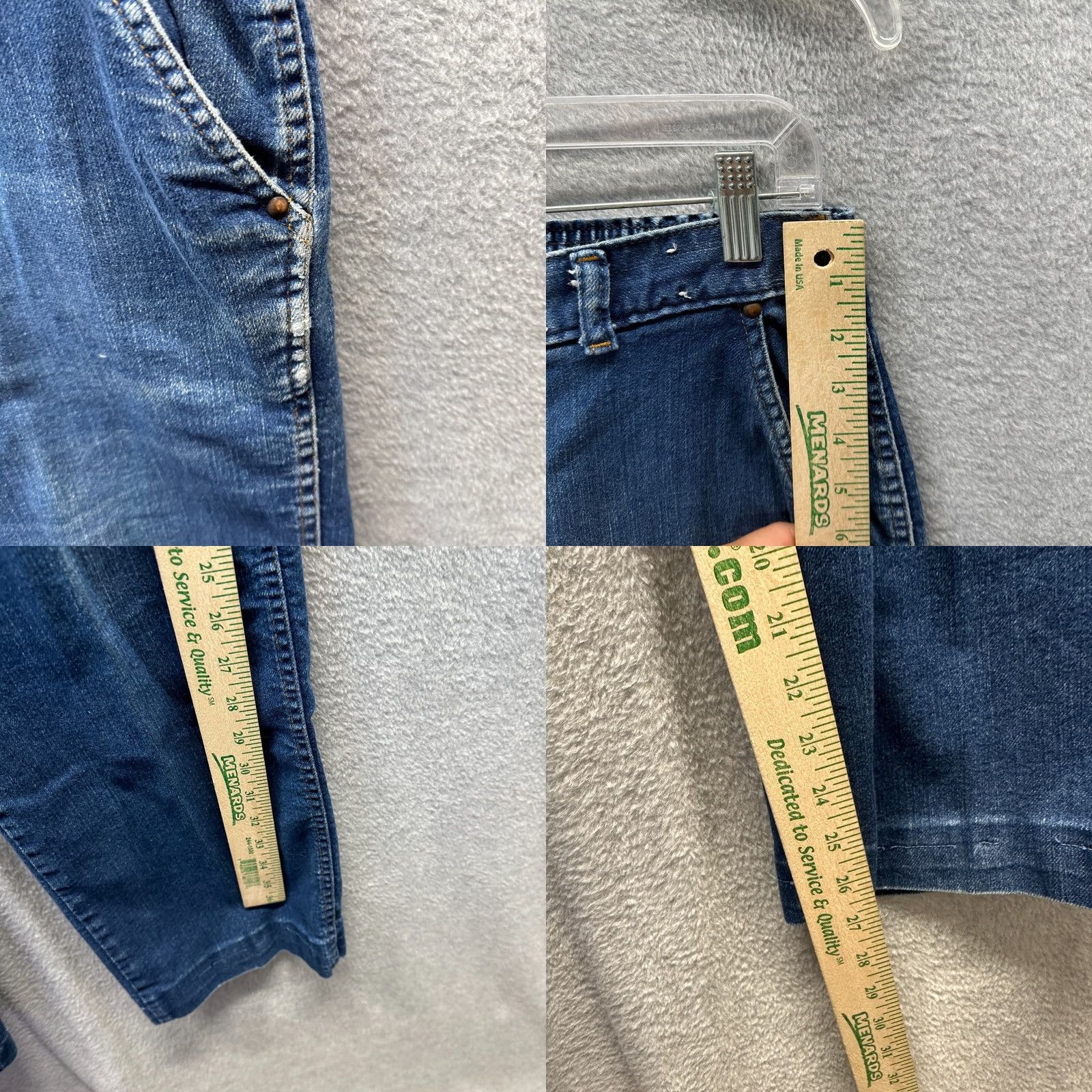 Levi's VINTAGE Levi's Jeans Womens 30 Regular Blue High Rise 70s Wide-Leg Orange Tab Jeans Mens? (note: no extra info) Size 30" / US 8 / IT 44 - 8 Thumbnail