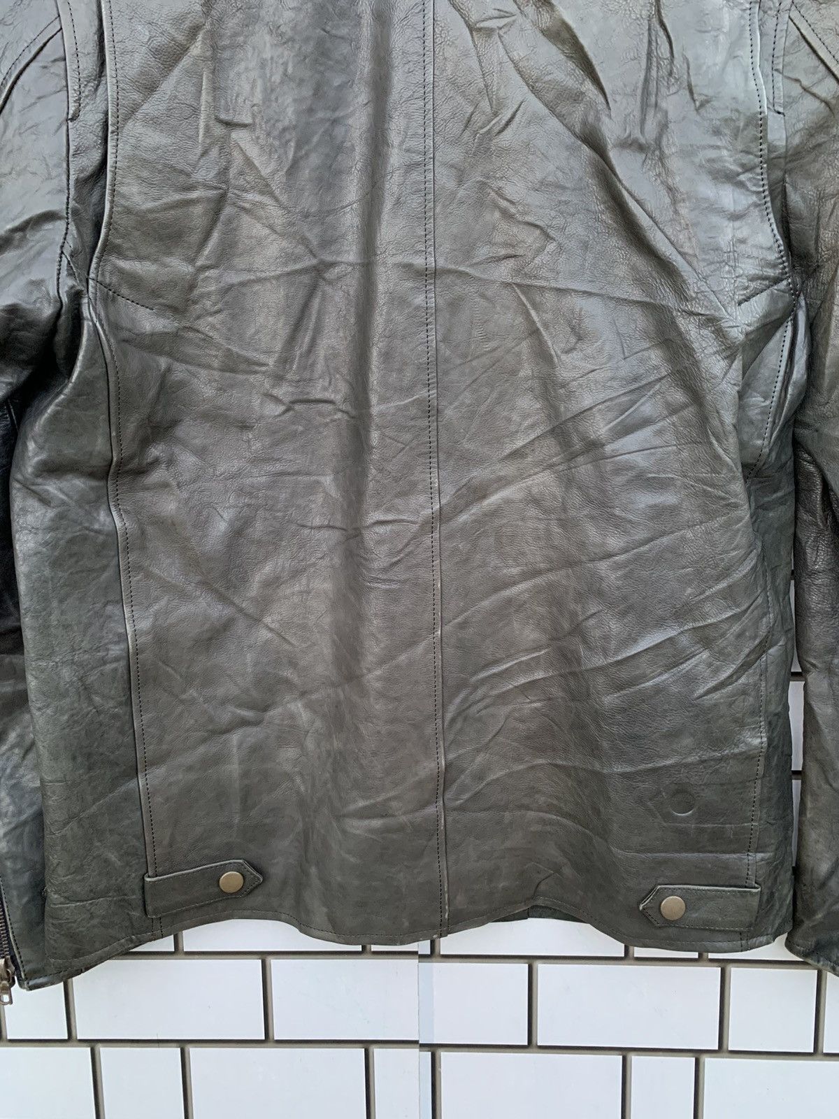 14th Addiction Vintage Japanese Brand Cuir Standard Leather Jacket Size US L / EU 52-54 / 3 - 15 Thumbnail