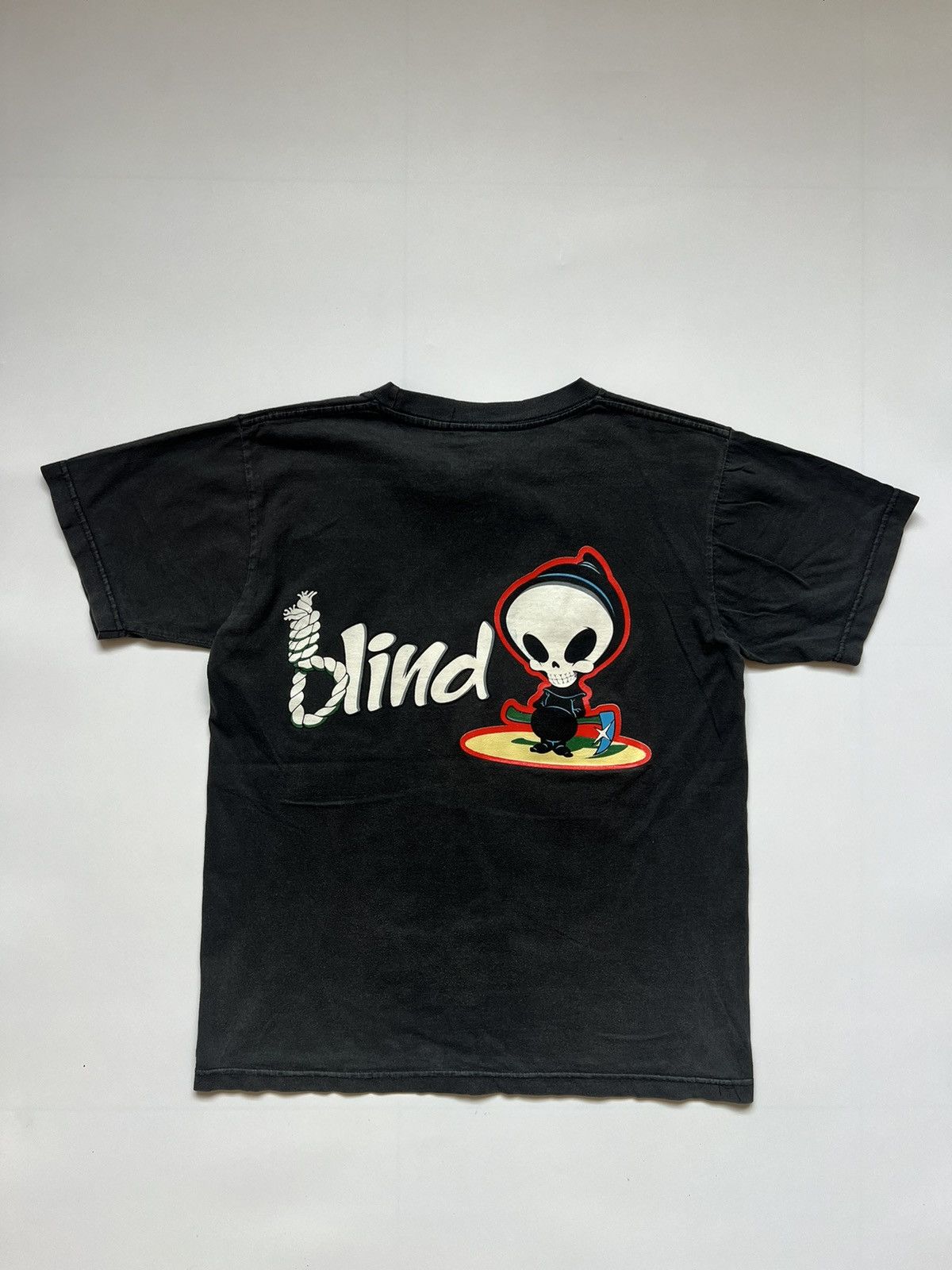 Alien Workshop Vintage Blind Skateboard Skull Rare Tshirt Size US S / EU 44-46 / 1 - 5 Thumbnail