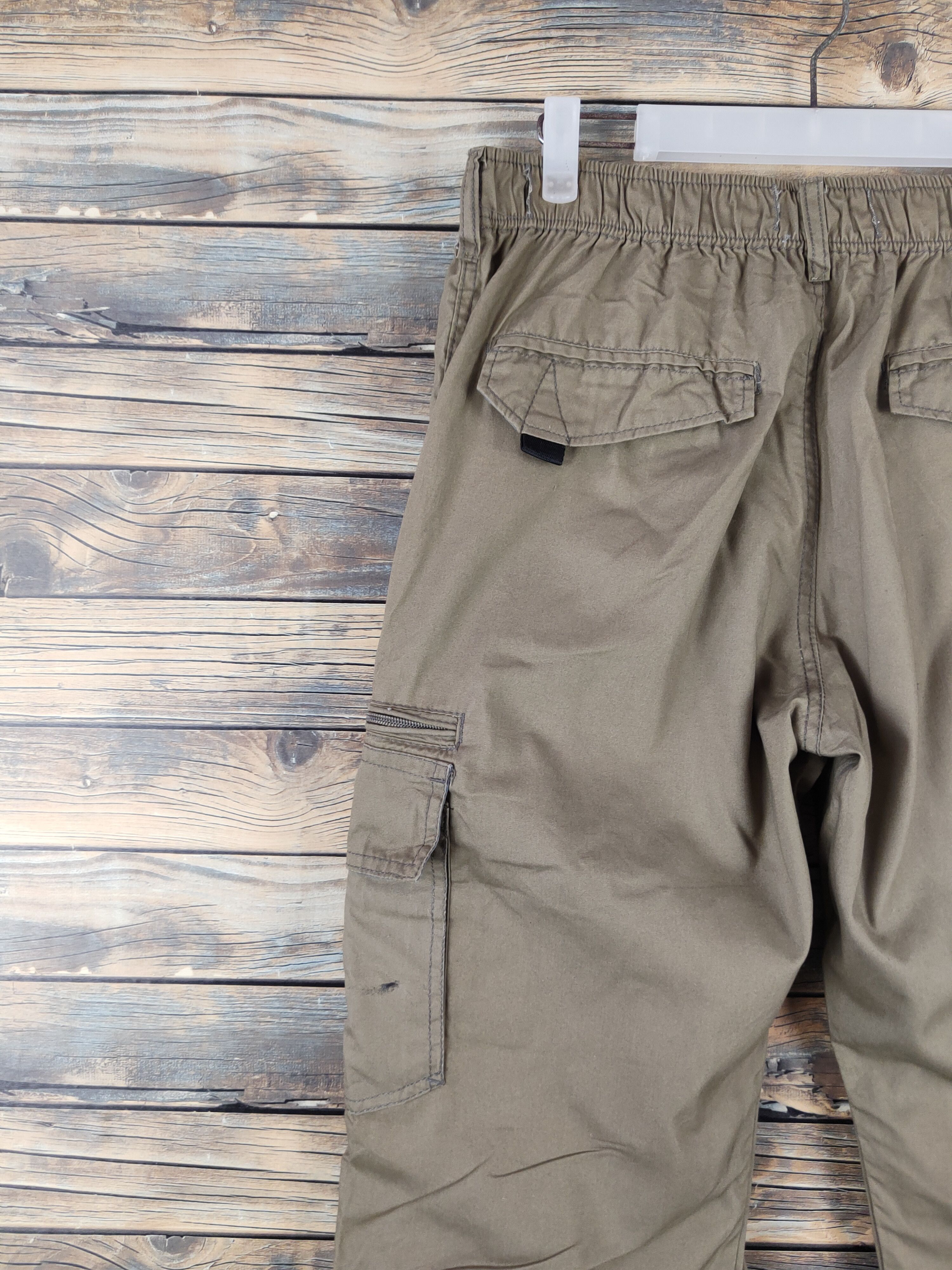 Japanese Brand DLL Brown Multipocket Tactical Cargo Pants #087 Size US 33 - 8 Thumbnail
