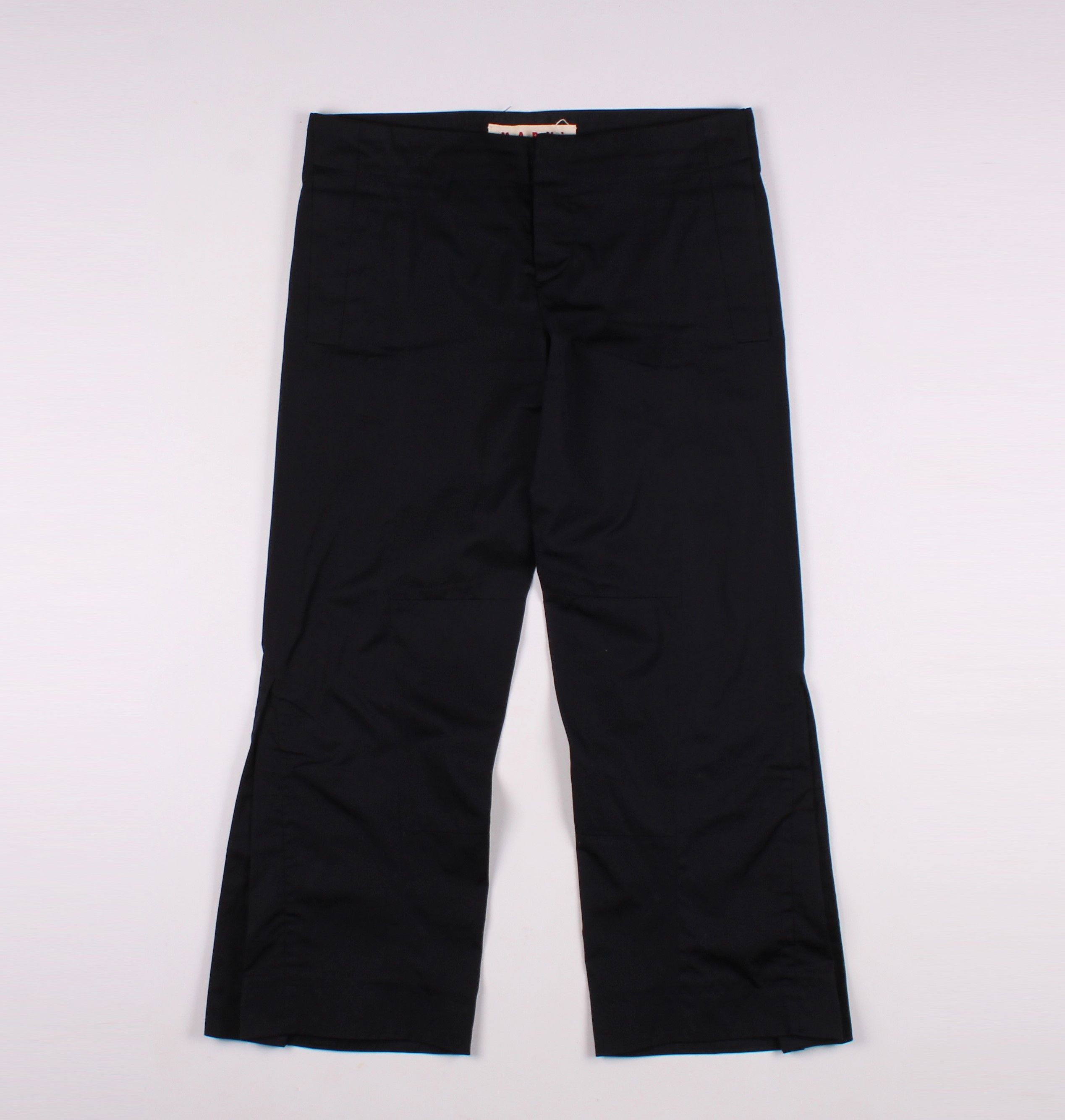 Marni Marni Cropped Navy Trousers Pants Size 32" / US 10 / IT 46 - 1 Thumbnail