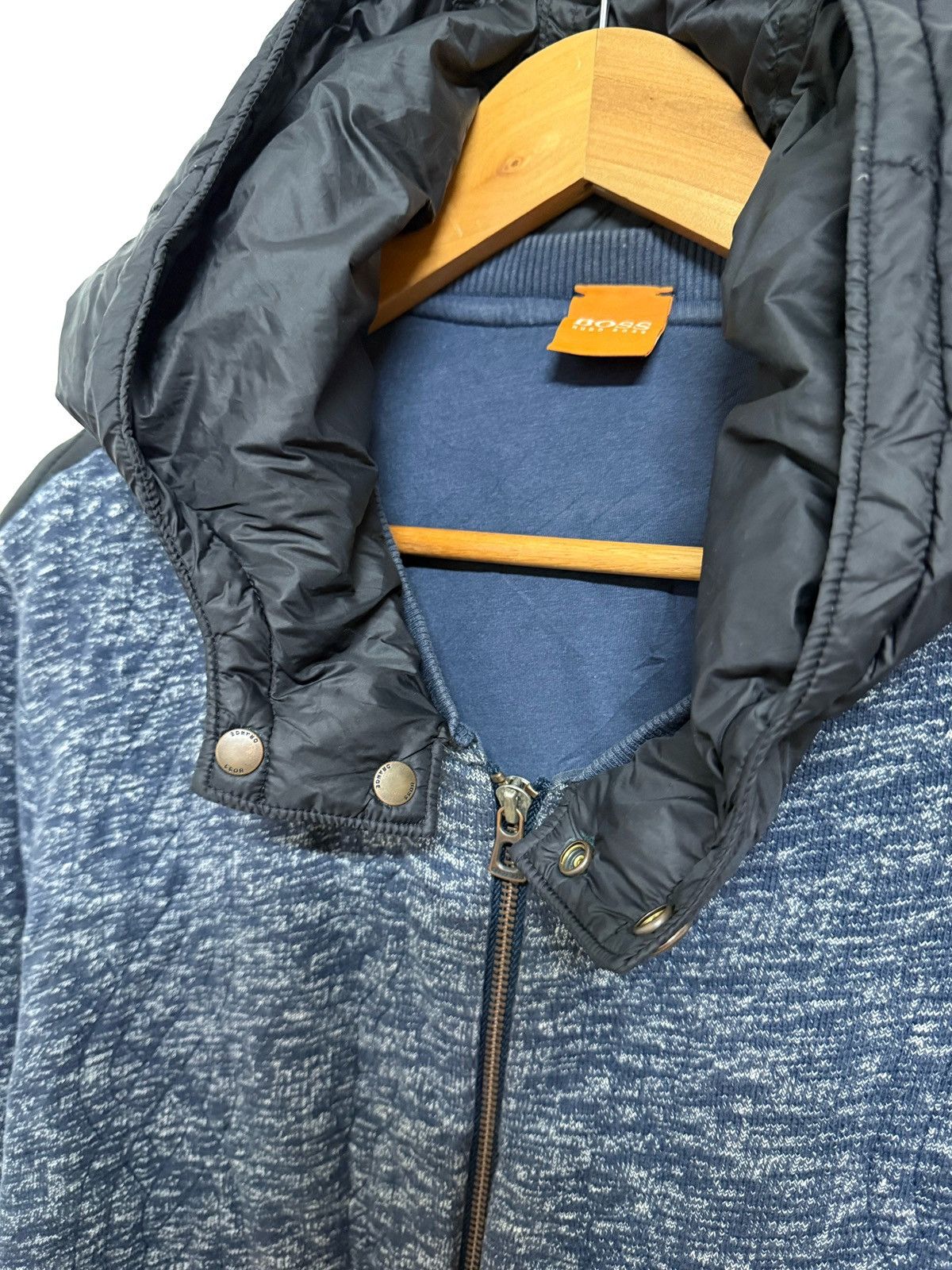Hugo Boss Hugo Boss Fit Padded Hoodie Jacket Size US XXL / EU 58 / 5 - 3 Thumbnail