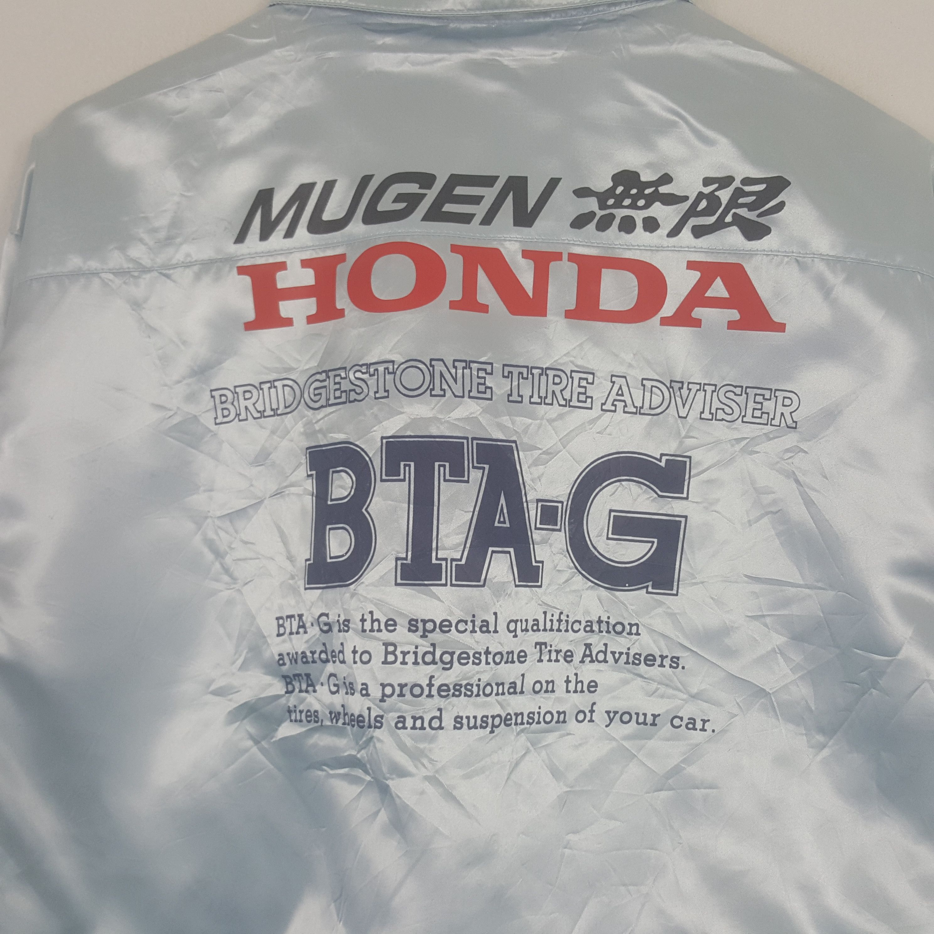 Honda × Vintage Vintage Bridgestone X Honda Mugen Racing Custom Art Jacket Size US L / EU 52-54 / 3 - 2 Thumbnail