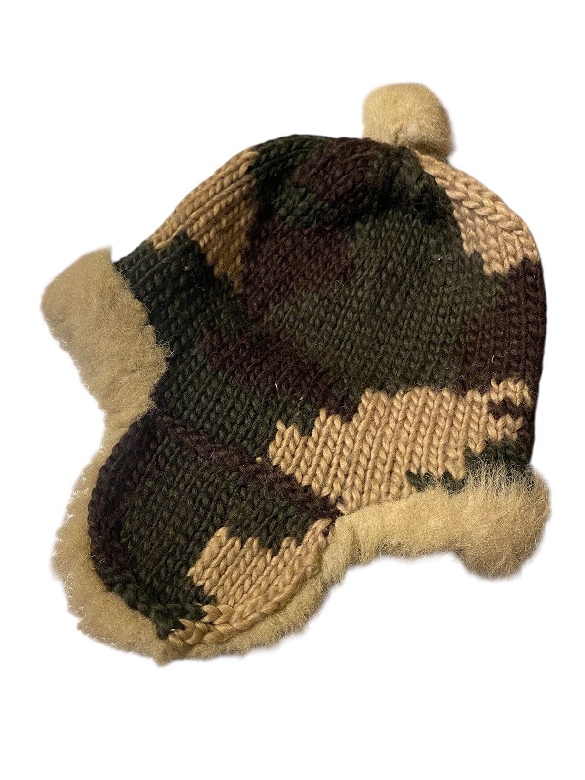 United Colors Of Benetton Benetton Camouflage Winter Hats Size ONE SIZE - 3 Thumbnail