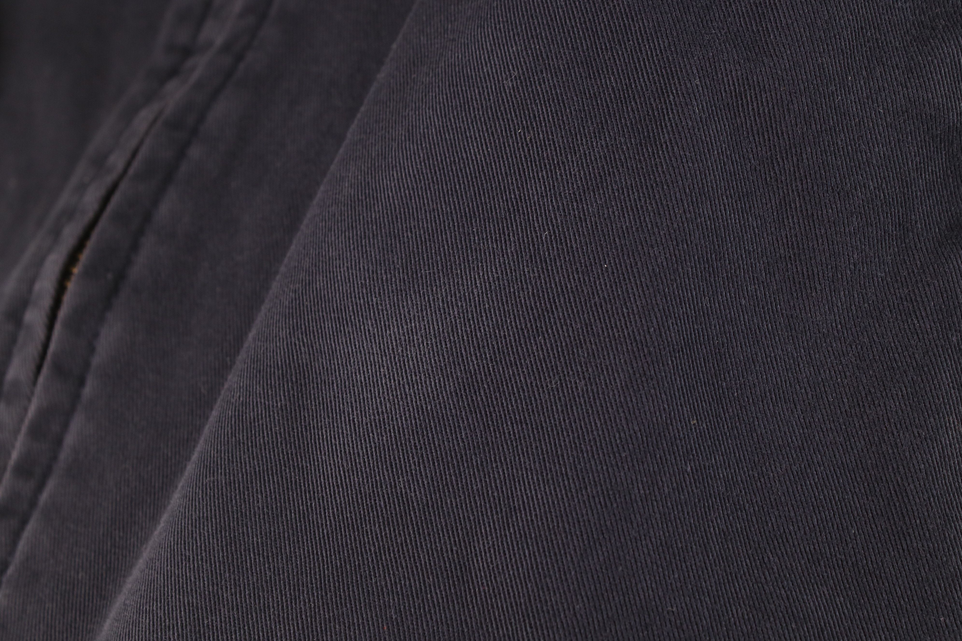 Eddie Bauer Vintage 90s Eddie Bauer Cotton Twill Bomber Jacket Navy Blue Size US M / EU 48-50 / 2 - 5 Thumbnail