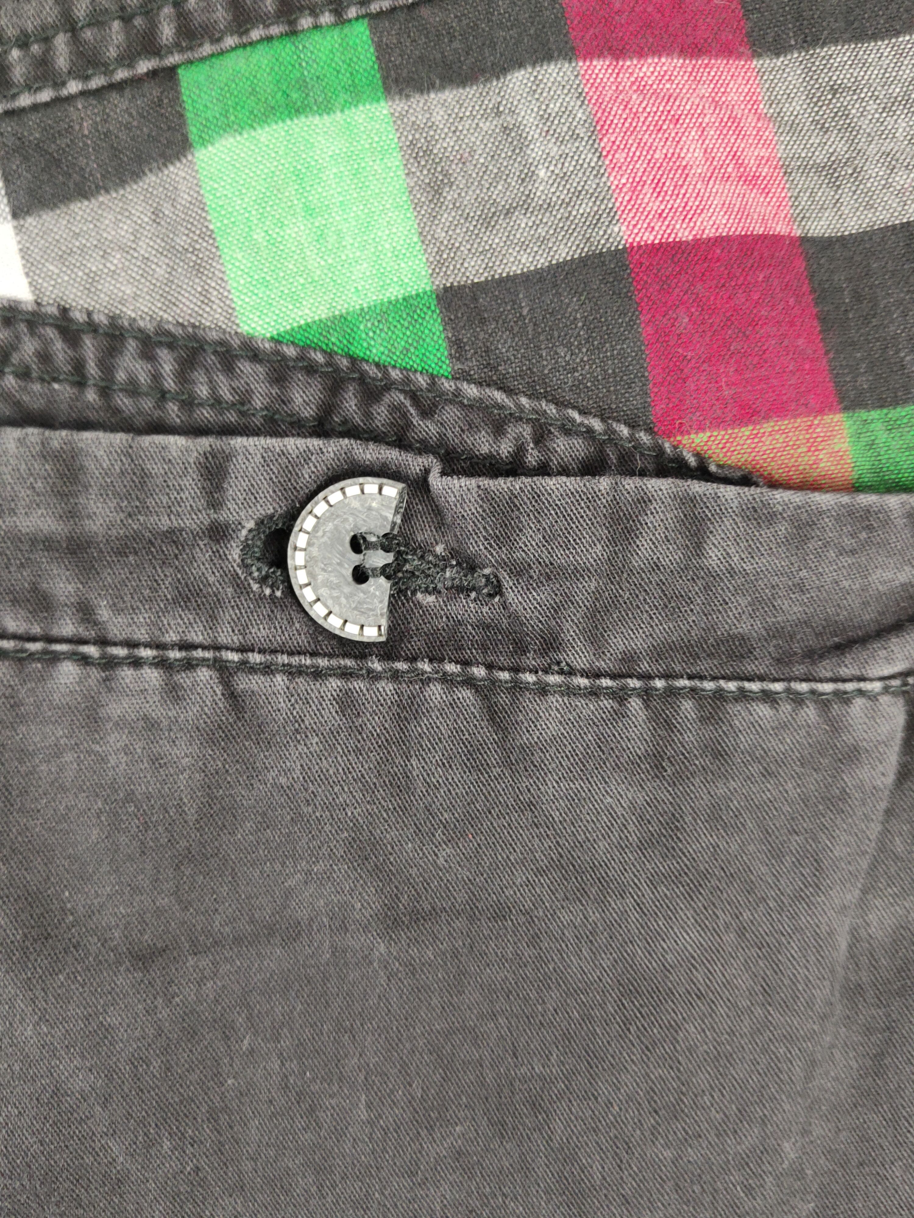 Japanese Brand DL Amp Black Multipocket Cargo Pants #2378 Size US 31 - 11 Thumbnail