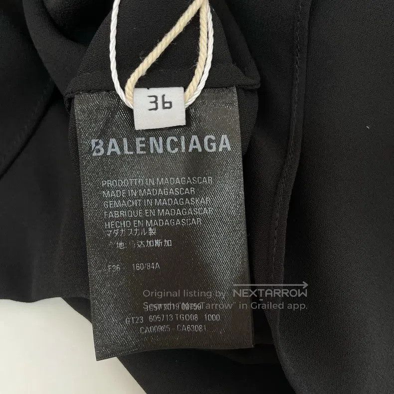 Balenciaga Balenciaga Black Top, Size 36 Size XS / US 0-2 / IT 36-38 - 6 Thumbnail
