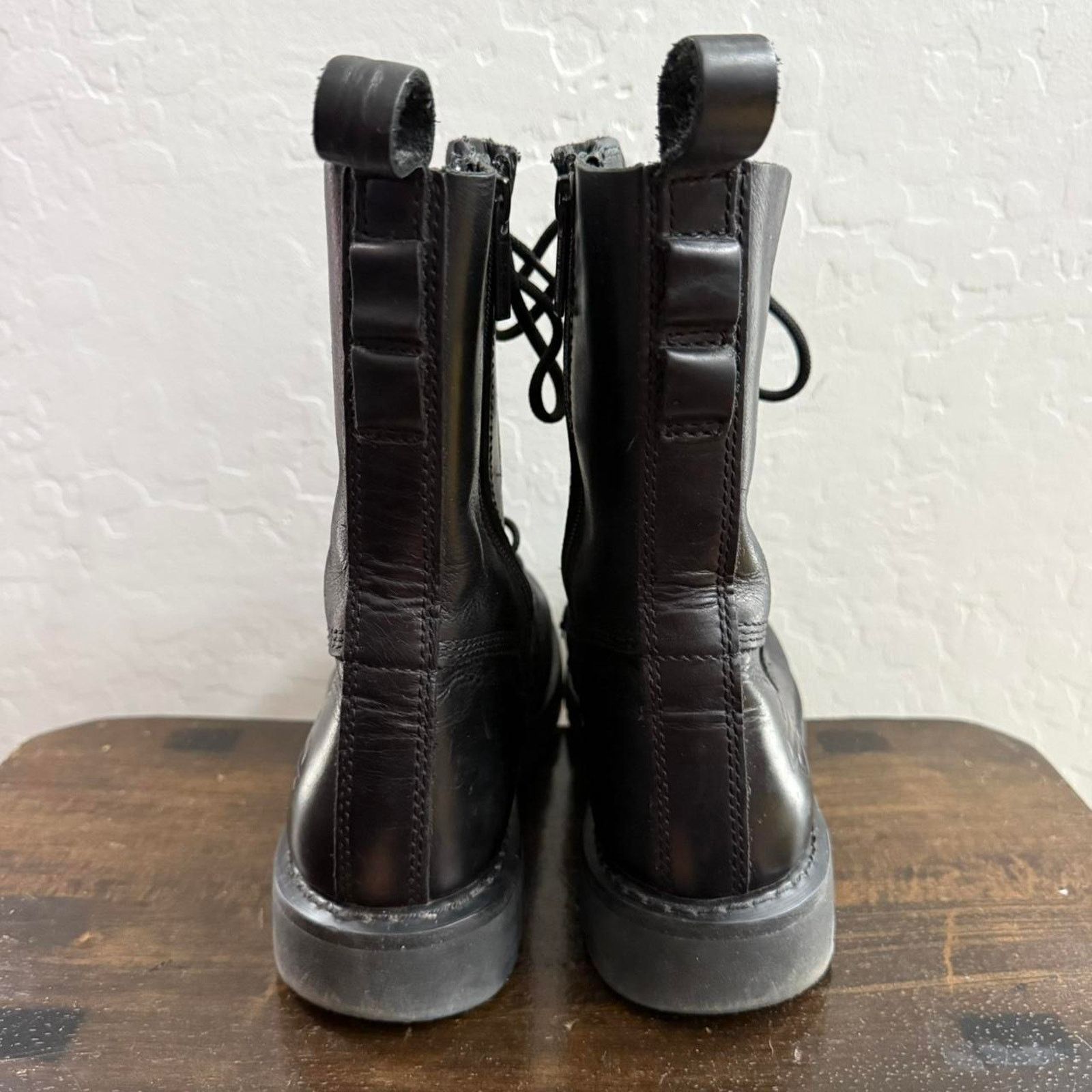 Harley Davidson Vintage Harley Davidson Leather Boots With Embossed Logo Size US 9.5 / EU 42-43 - 5 Thumbnail