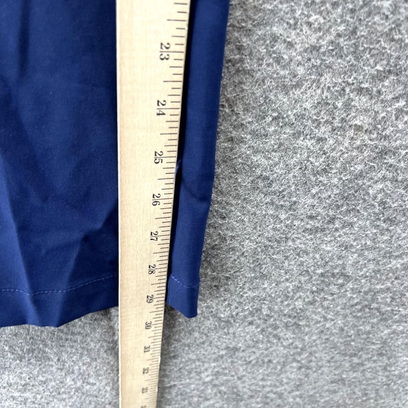 Puma Puma Pants Men 34x32 Blue Chino Flat Front Casual Athletic Golf Golfer Stretch Pants Regular Blue Front Flat Front Pockets Mens 34-32 Size US 34 / EU 50 - 6 Thumbnail