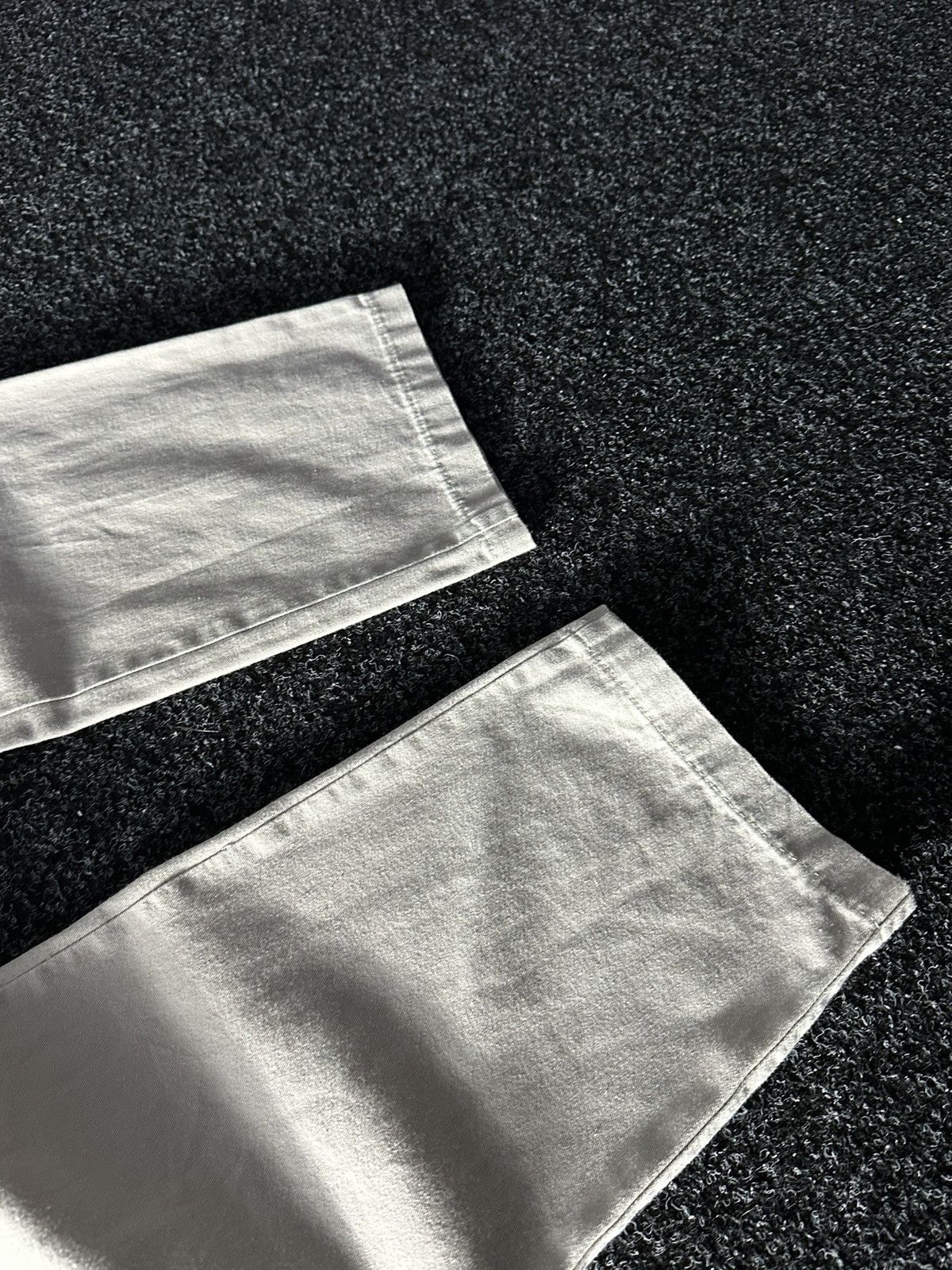 Lee × Vintage AVANT-GARDE Vintage LEE Flared Stonewashed Y2K Summer Pants Size 34" / US 12 / IT 48 - 4 Thumbnail