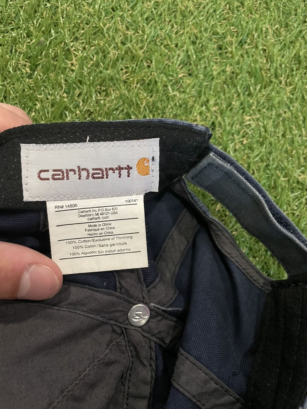 Carhartt × Vintage Vintage Cathartt cap distressed Size ONE SIZE - 5 Thumbnail
