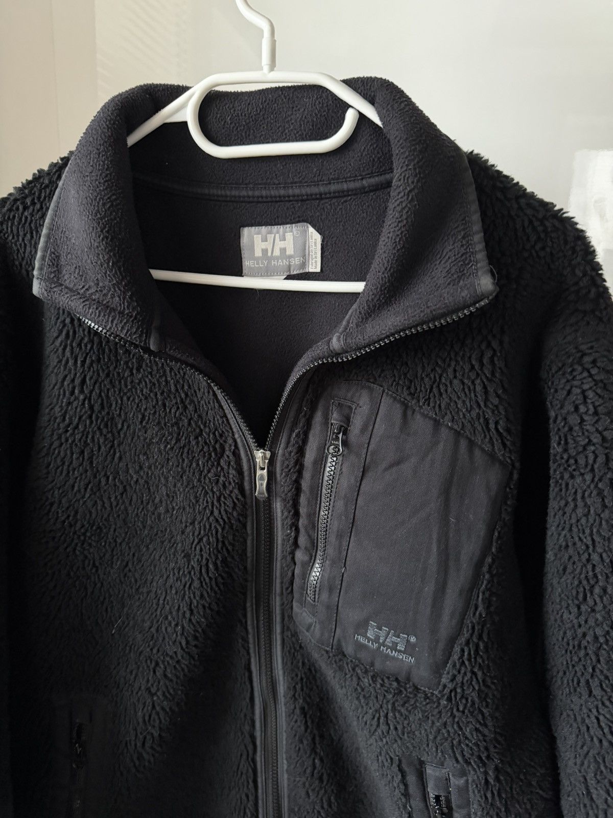 Helly Hansen Helly Hansen Black Teddy Fleece Vintage Zip Jacket Size US L / EU 52-54 / 3 - 4 Thumbnail
