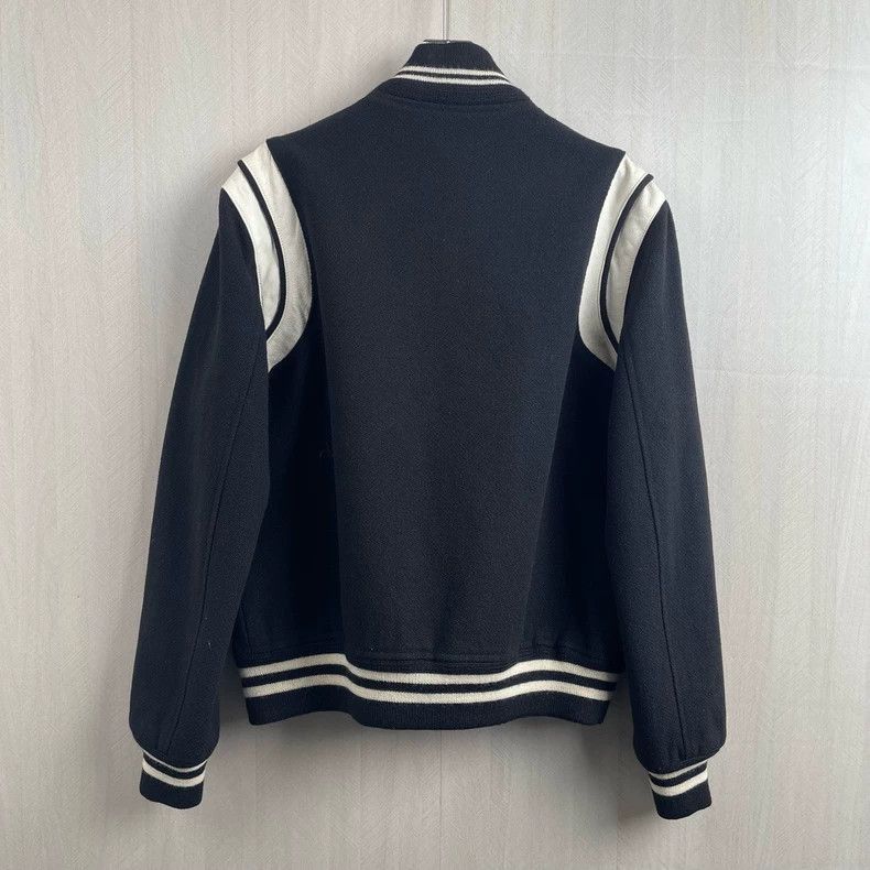 Saint Laurent Paris Saint Laurent Baseball Collar Jacket-2507 Size US L / EU 52-54 / 3 - 5 Thumbnail