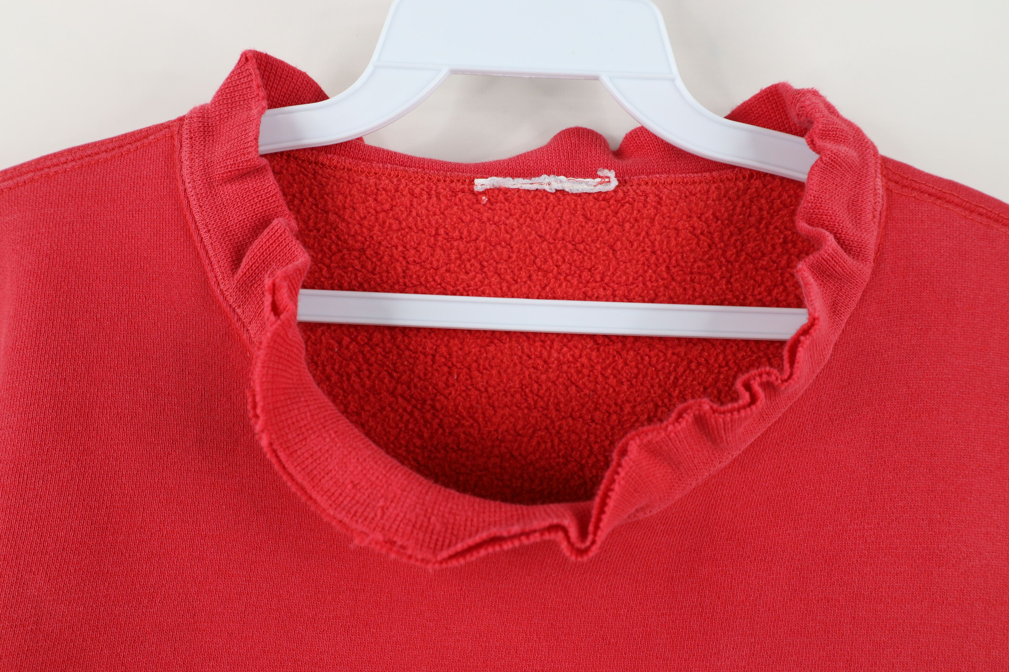 Vintage Vintage 90s Ohio State University Football Sweatshirt Red Size US L / EU 52-54 / 3 - 5 Thumbnail