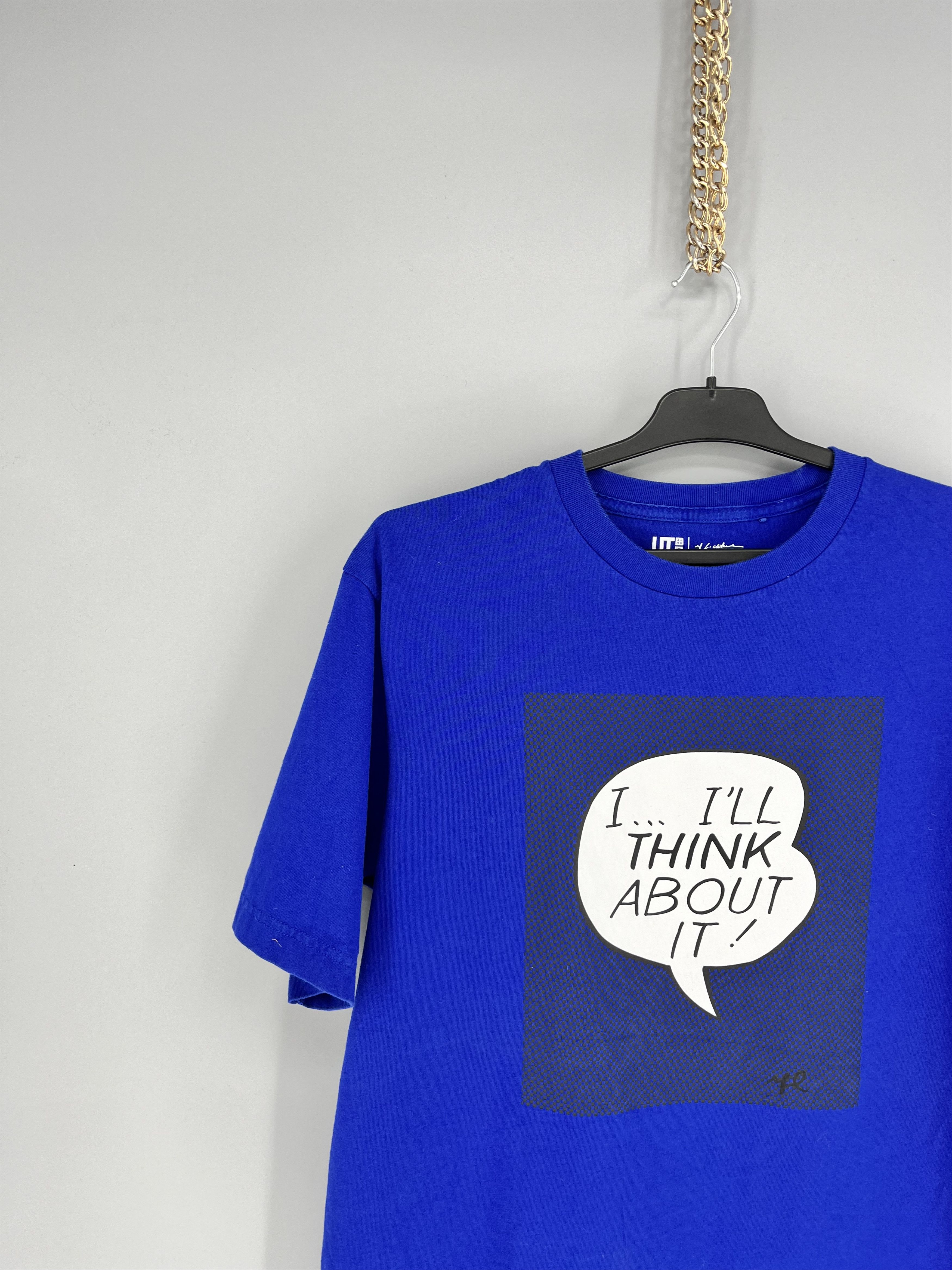 Uniqlo Uniqlo Roy Liechtenstein Mens/Boys I...I'll think about it Size US S / EU 44-46 / 1 - 4 Thumbnail