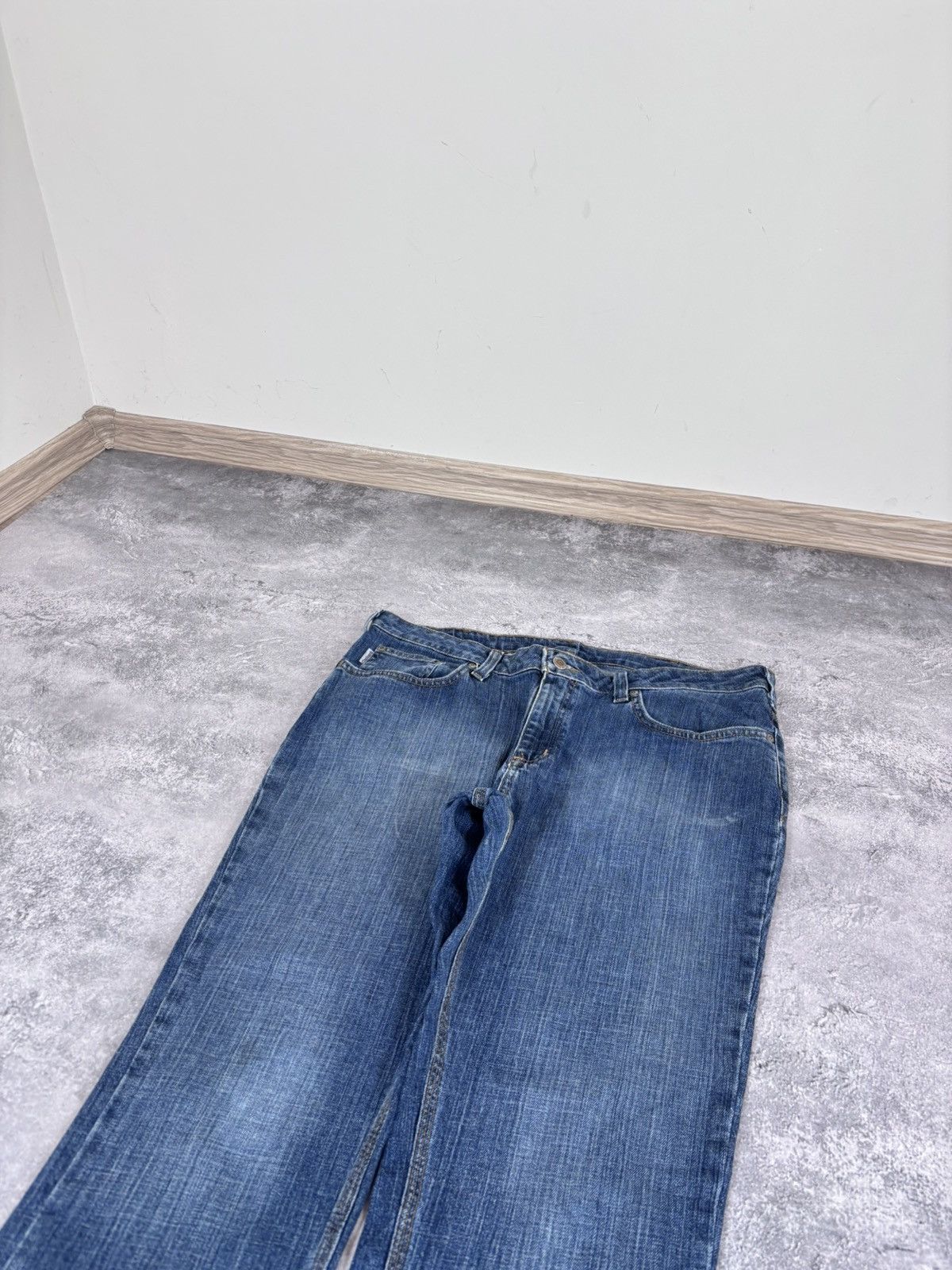 Carhartt Vintage Carhartt Faded Blue Boot Cut Flared Denim Jeans Size US 36 / EU 52 - 10 Thumbnail