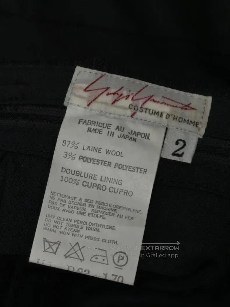 Yohji Yamamoto Yohji Yamamoto 2004AW Stripe Trousers. Size US 31 - 5 Thumbnail