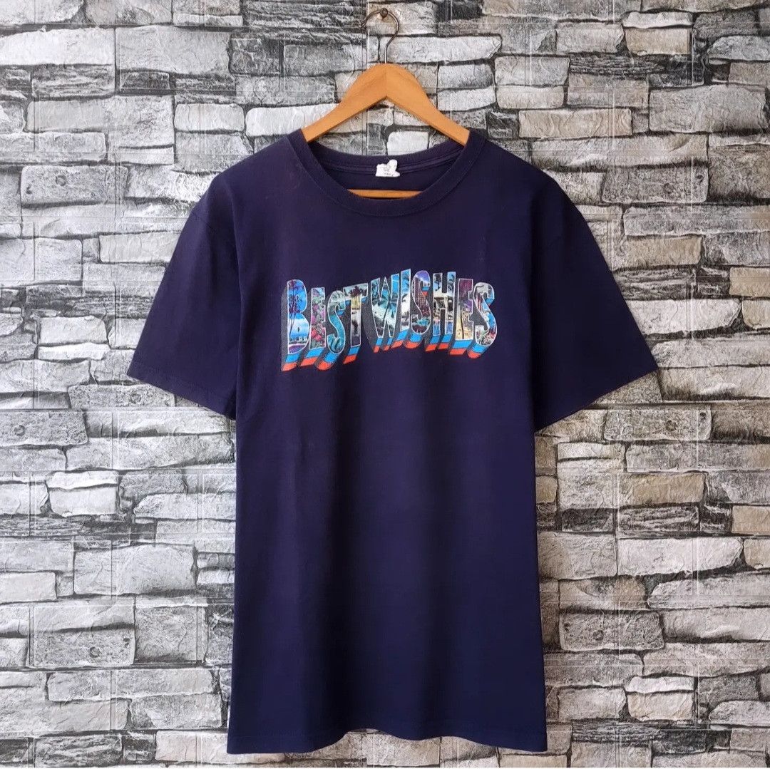 Band Tees Vtg 90's Ken Yokoyama Pizza Of Death Best Wishes Tshirt Size US M / EU 48-50 / 2 - 1 Thumbnail