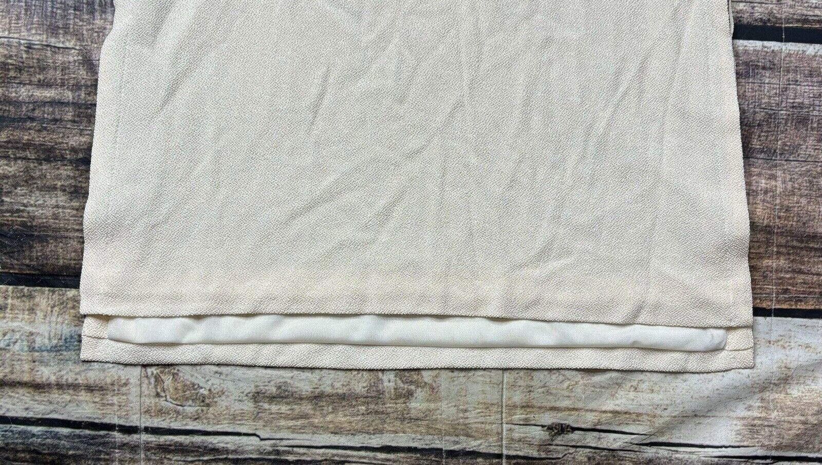 Rag & Bone Rag & Bone Blouse Top Women's Medium Ivory Net Slit USA Size M / US 6-8 / IT 42-44 - 9 Thumbnail