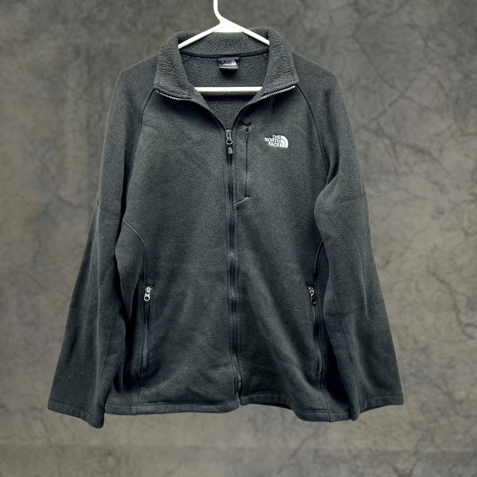 The North Face VINTAGE The North Face Sweater Men L Black Full Zip Fleece Polyester Polartec Regular Size US L / EU 52-54 / 3 - 1 Thumbnail