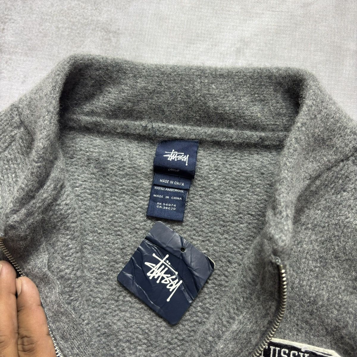 Stussy VINTAGE STUSSY KNITWEAR Size US L / EU 52-54 / 3 - 3 Thumbnail