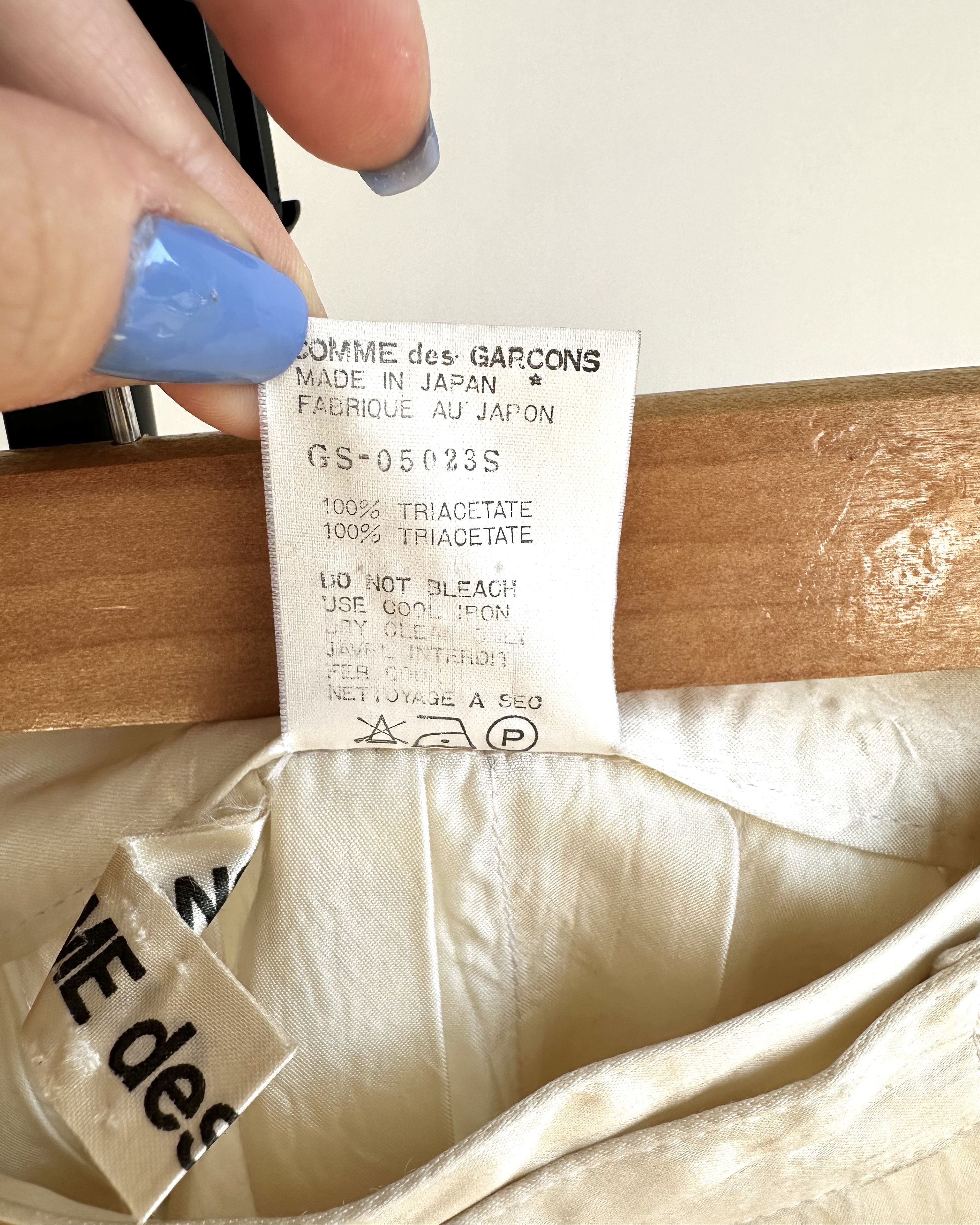 Comme des Garcons Rare Comme des Garçons Mainline Pleated Skirt — pre-2000 Size 25" / US 0 / IT 36 - 6 Thumbnail