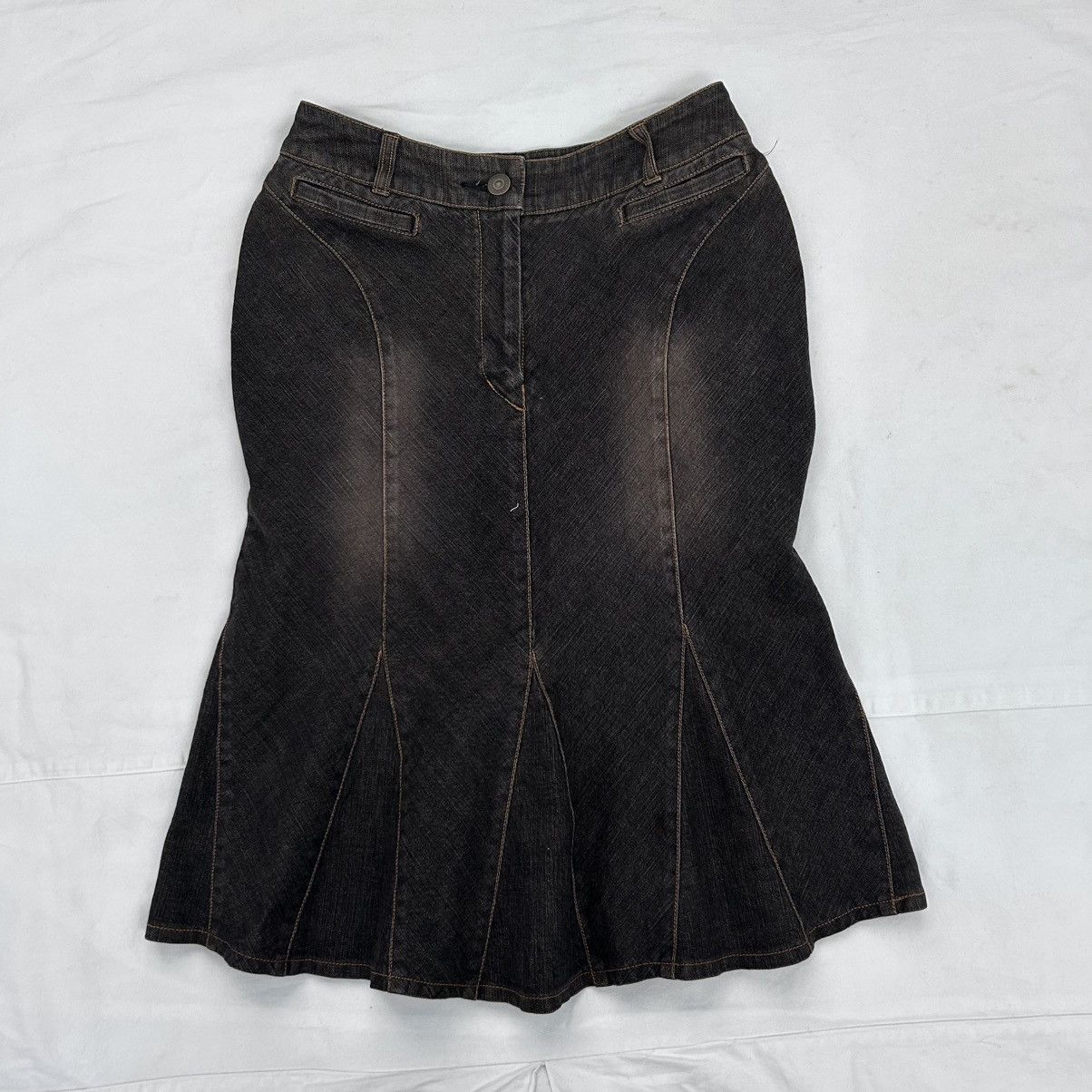 Vintage Vintage Y2K Coup De Chance Mid Skirt Size 28" / US 6 / IT 42 - 2 Thumbnail