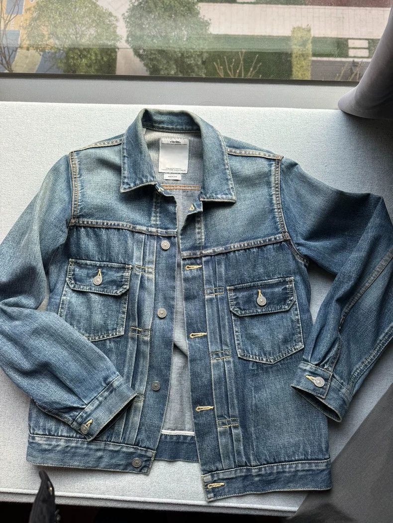 Visvim VisvimVisvim Denim Jacket with Slight Yellowing-2504 Size US M / EU 48-50 / 2 - 1 Thumbnail