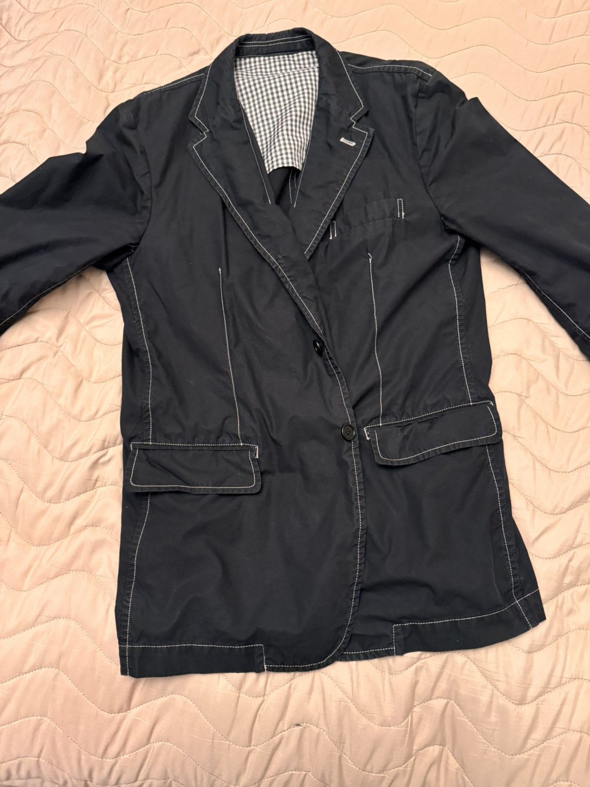 Comme des Garcons Homme Comme des Garcons black blazer Size 48L - 1 Thumbnail