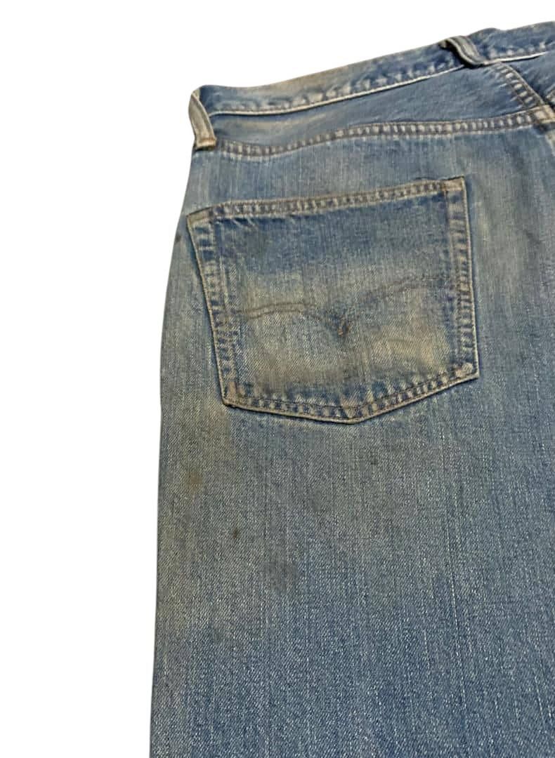 Levi's Vintage 60s Levis 501 Rindem Button #6 Selvedge Jeans Size US 32 / EU 48 - 9 Thumbnail