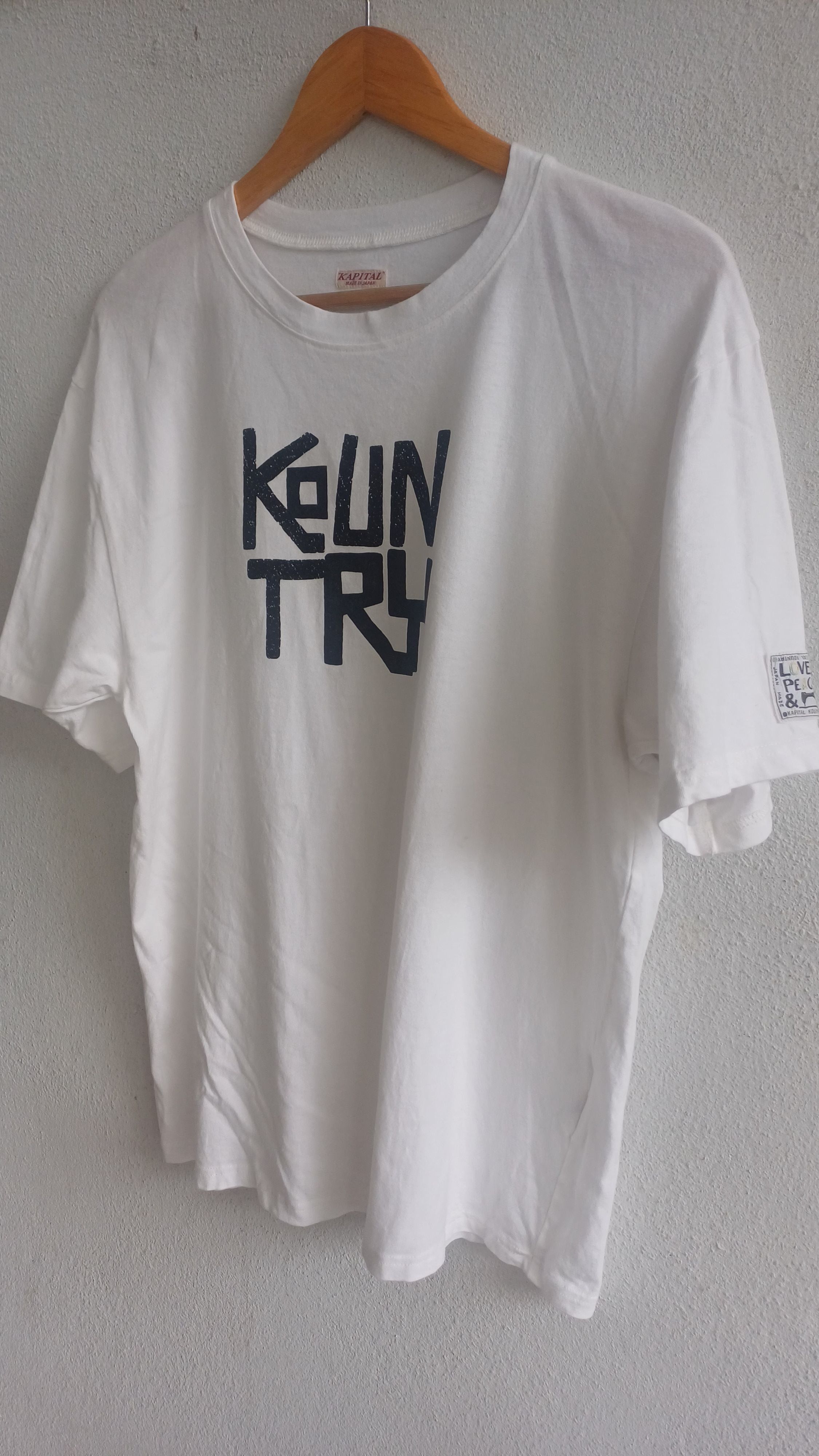 Kapital Kapital White Tee Size US M / EU 48-50 / 2 - 3 Thumbnail