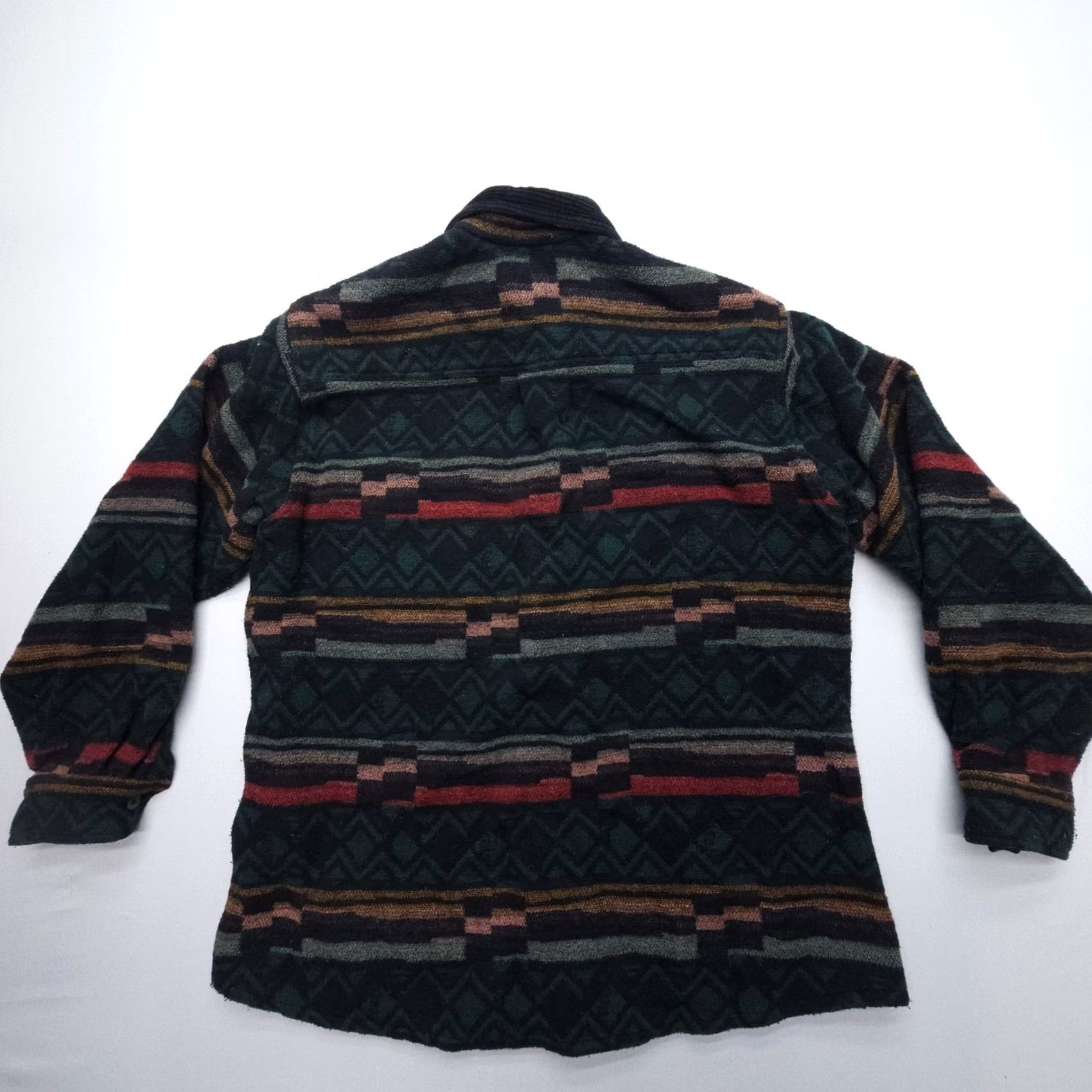 Vintage Outback Trading Southwestern Shirt Jacket Mens Large Wool Blend Shacket Size US L / EU 52-54 / 3 - 2 Thumbnail
