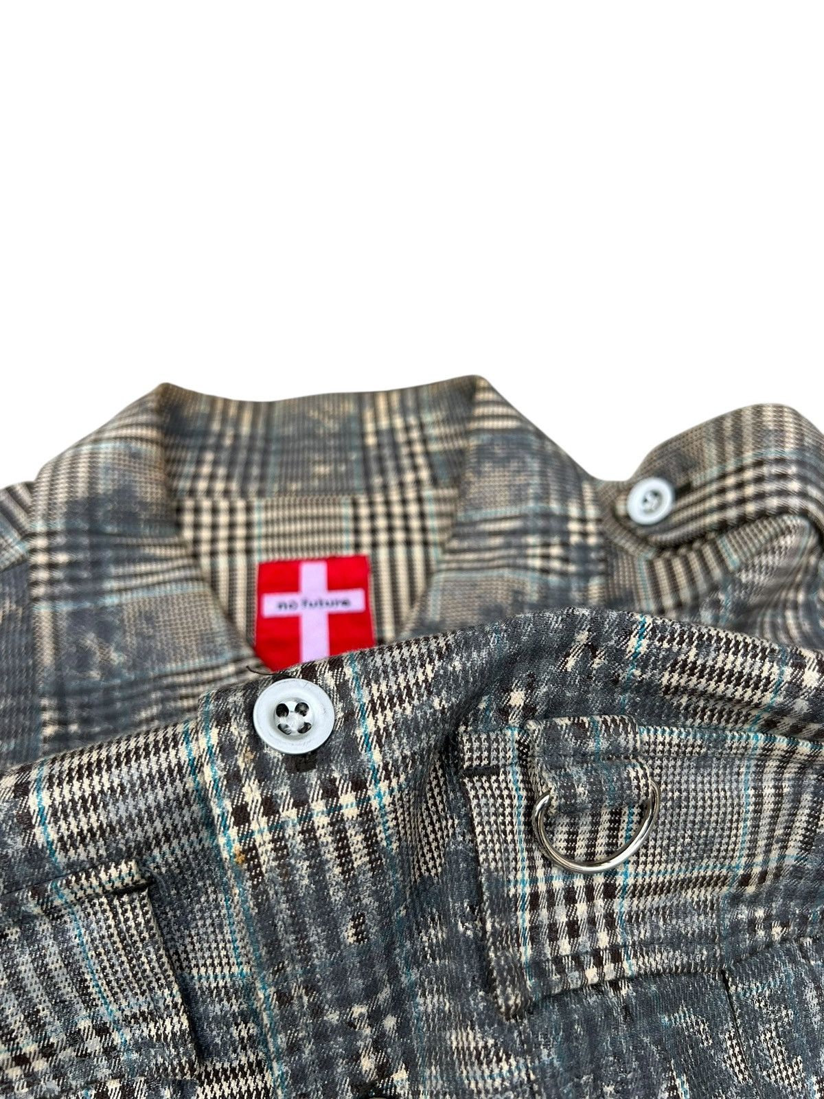 No Future Vintage NO FUTURE Attack Sortie Military Punk Shirt Size US S / EU 44-46 / 1 - 11 Thumbnail