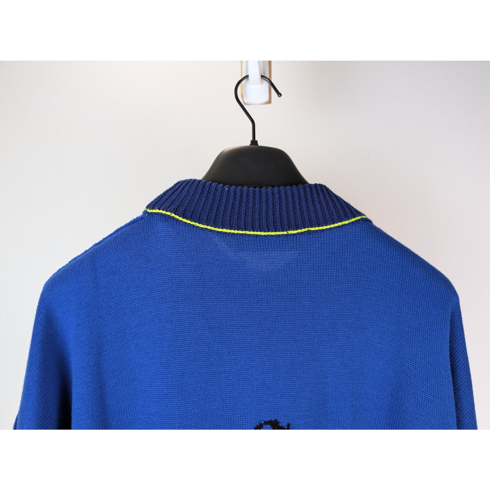 Palm Angels o1rshd1 Bear Sweater in Blue / Brown Size US L / EU 52-54 / 3 - 11 Thumbnail