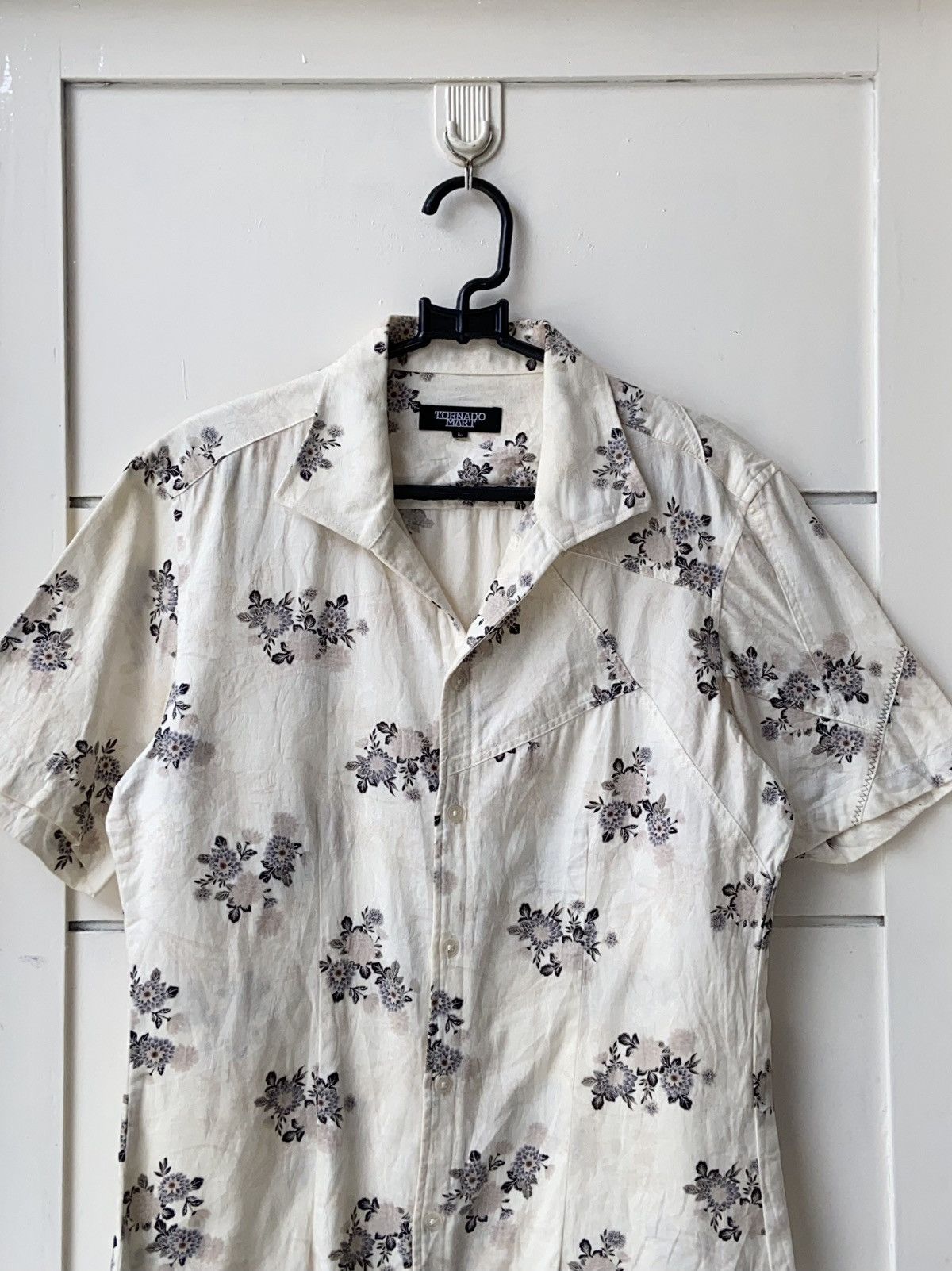 Tornado Mart TORNADO MART Flower Motive Shirt Size US S / EU 44-46 / 1 - 2 Thumbnail