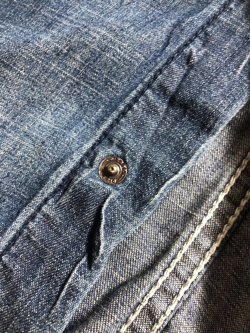 Diesel Rare! Diesel Project Monogram Shirt Y2K Button Up 90s Size US L / EU 52-54 / 3 - 13 Thumbnail