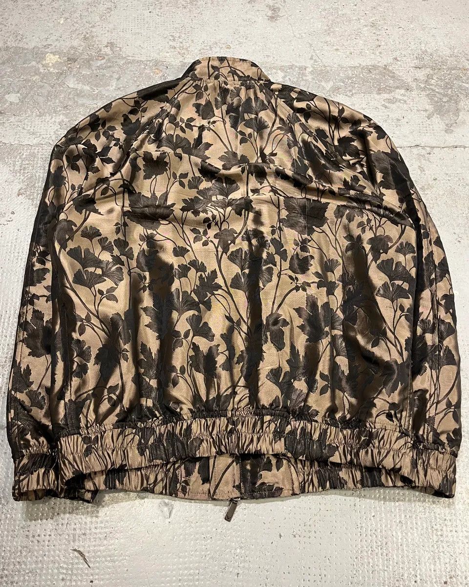 Emporio Armani AW2023 Emporio Armani Floral Print Black & Beige Bomber Jacket Size US M / EU 48-50 / 2 - 7 Thumbnail