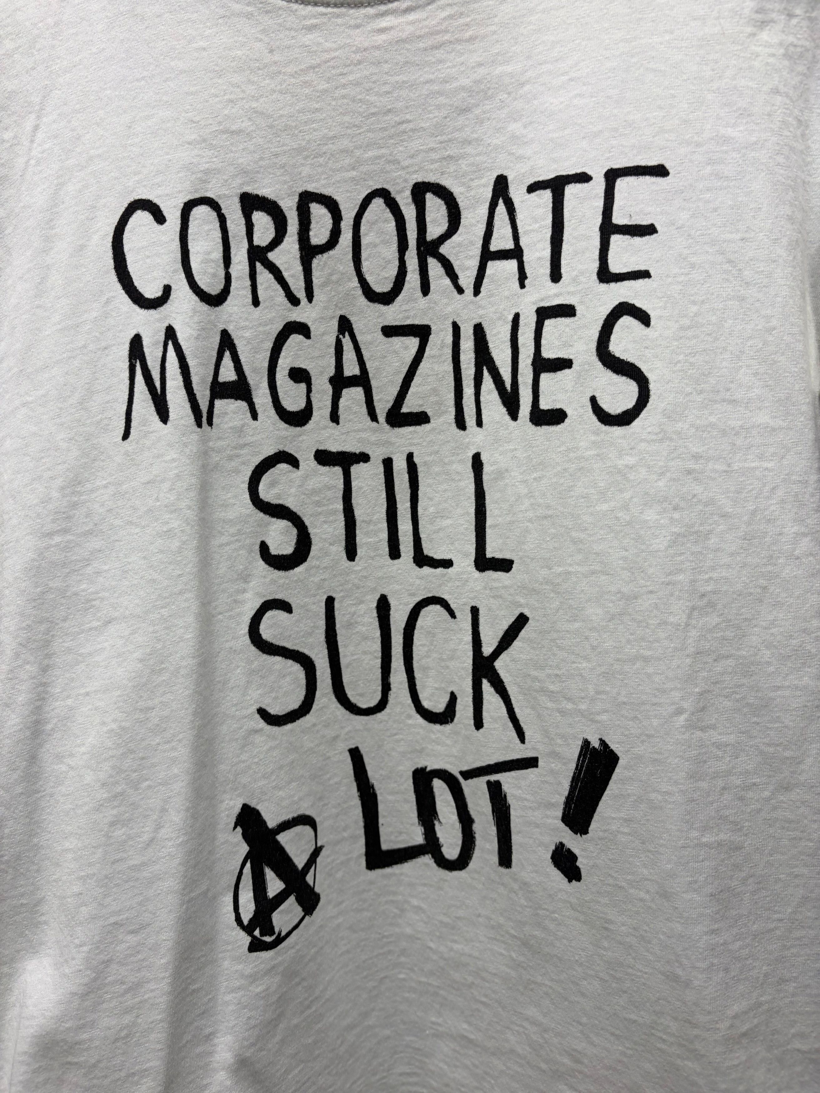 Vetements AW2020 Vetements ‘Corporate Magazines Suck’ Slogan T-Shirt Size US S / EU 44-46 / 1 - 2 Thumbnail