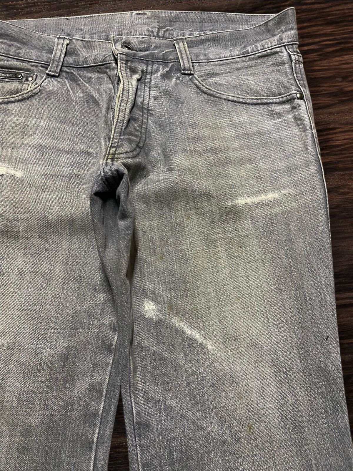 5351 POUR LES HOMMES Vintage Japanese Brand 5351 Pour Les Homme Flare Jeans Size US 32 / EU 48 - 8 Thumbnail