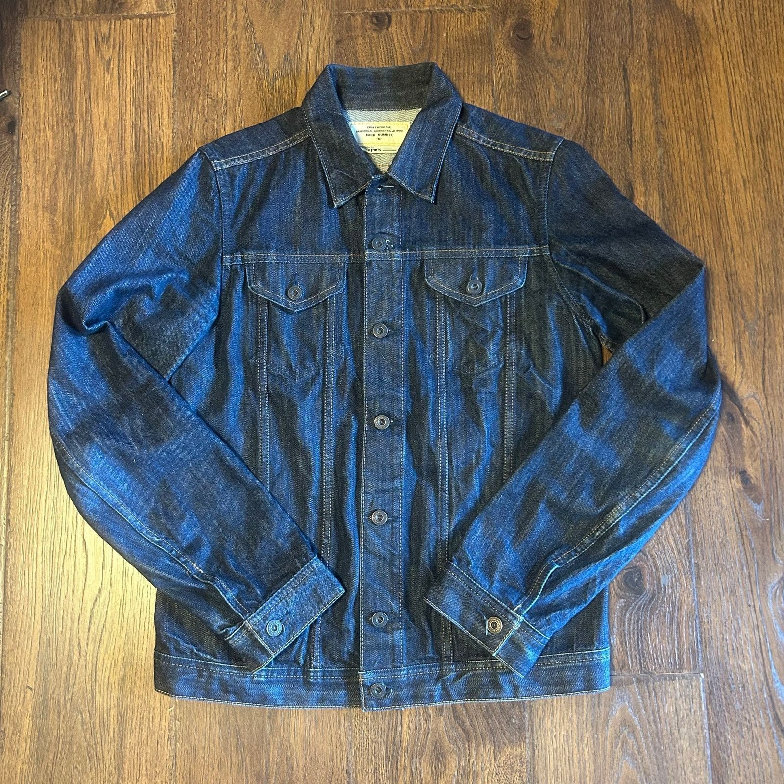 Japanese Brand Back Number Trucker Jacket Size US M / EU 48-50 / 2 - 1 Thumbnail