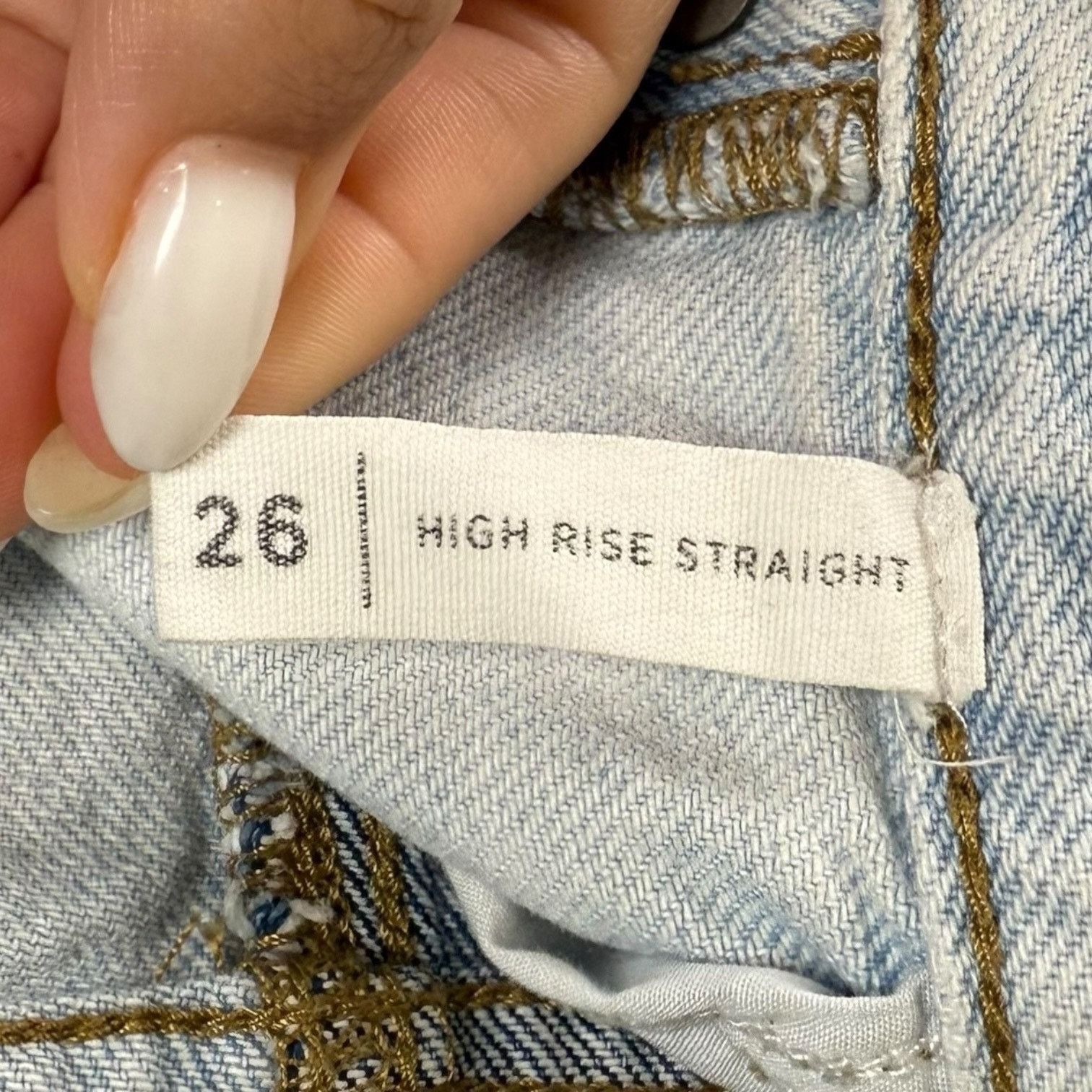 Pacsun Pacsun High Rise Straight Retro 90's Jeans Women's 26 Size 26" / US 2 / IT 38 - 5 Thumbnail