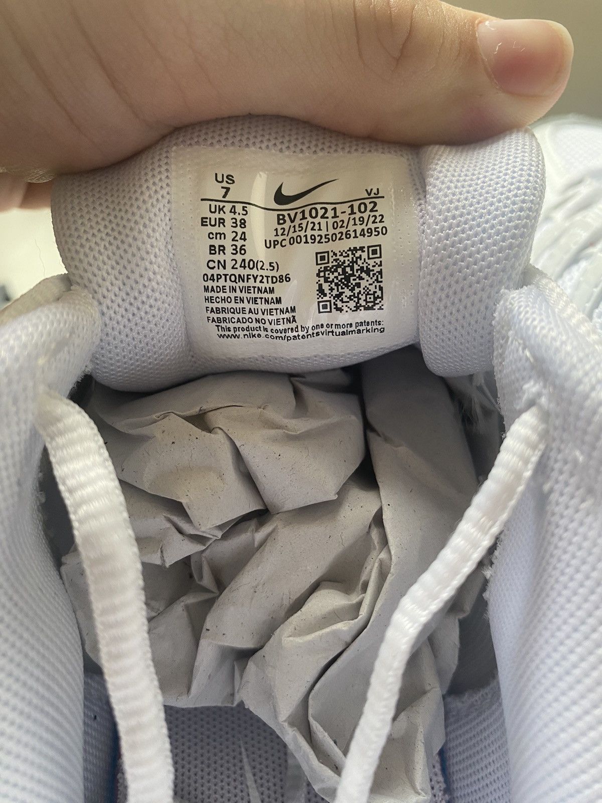 Nike Nike P-6000 WHITE-PLATINUM TINT 38eur size Size US 8 / IT 38 - 5 Thumbnail