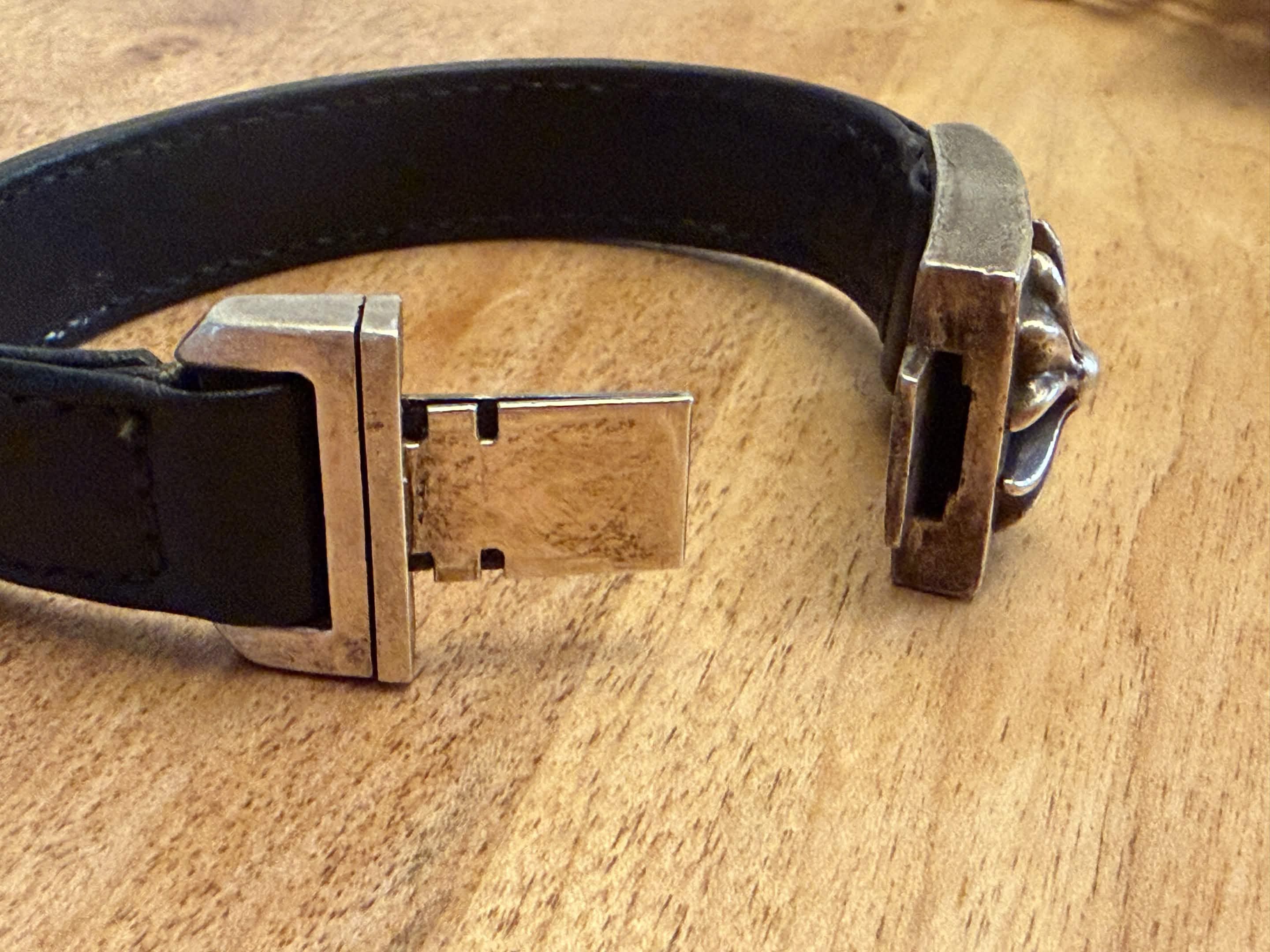 Chrome Hearts Chrome Hearts Silver Plus Buckle Bracelet Size ONE SIZE - 6 Thumbnail