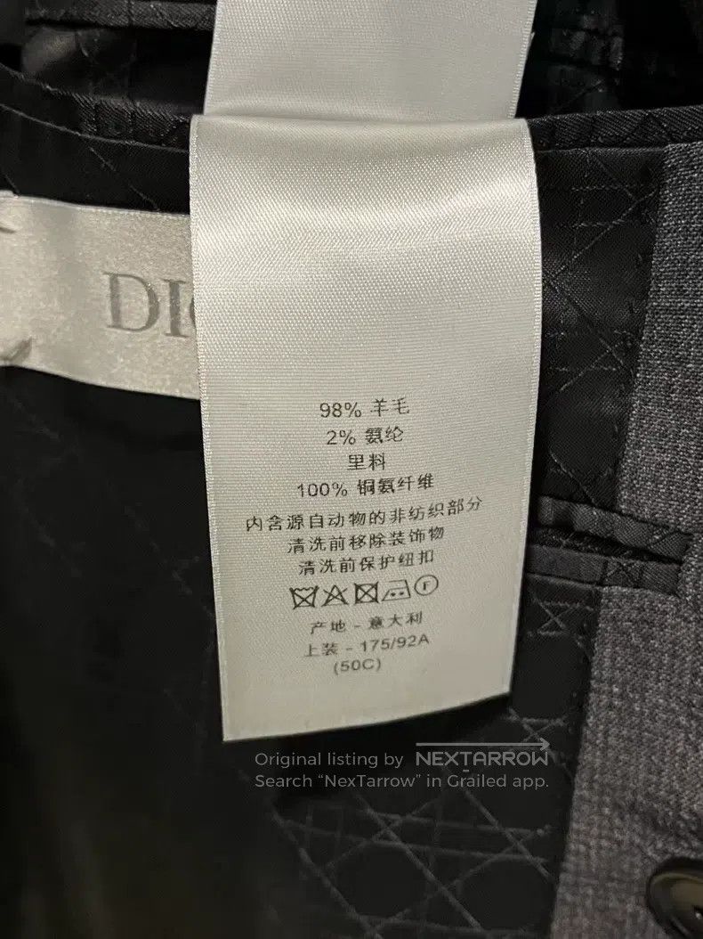 Dior Dior Double-Breasted Suit with Tie Pin Size US M / EU 48-50 / 2 - 7 Thumbnail