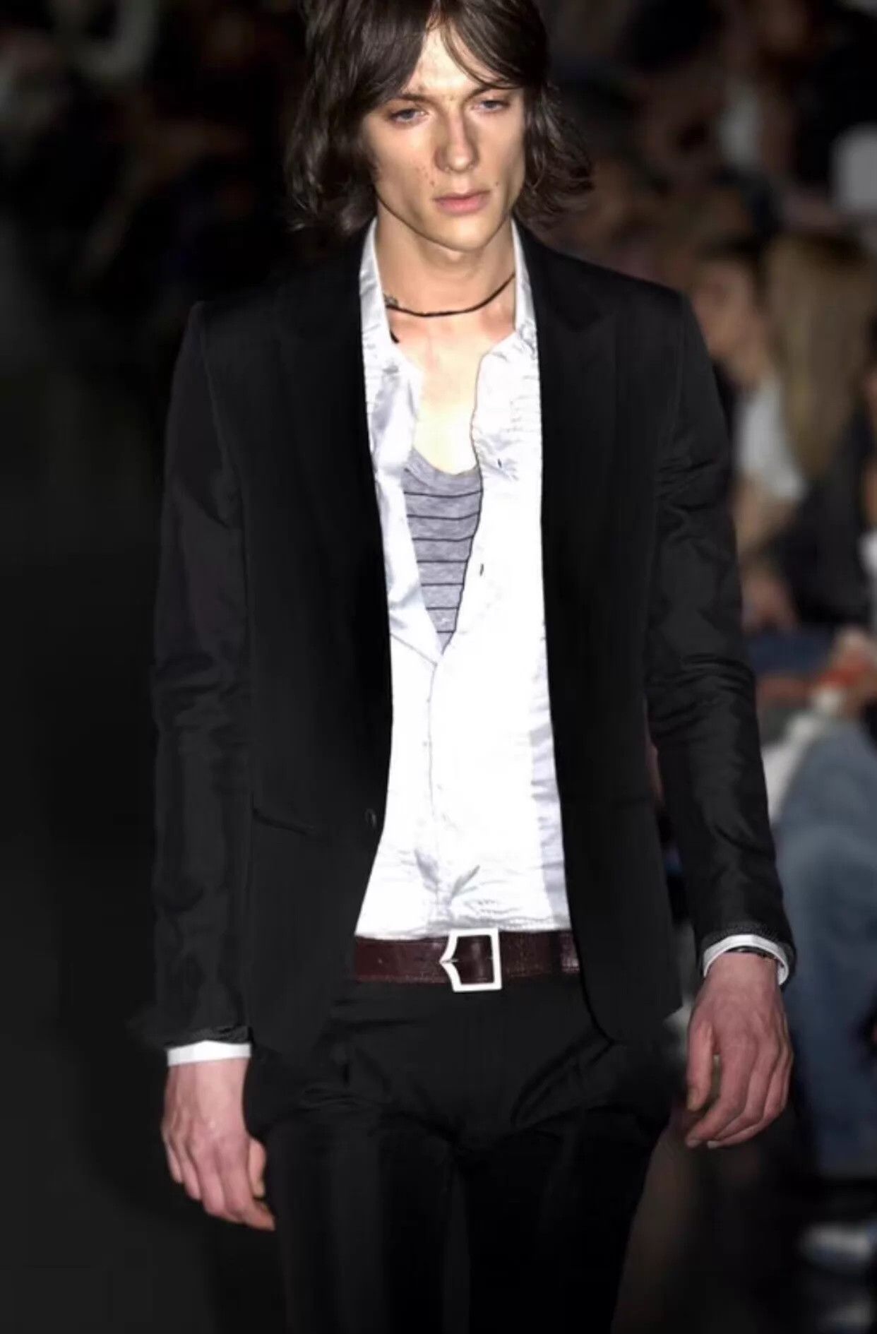 Dior Dior Black Wool Suit Jacket 44 New Size 44R - 2 Thumbnail